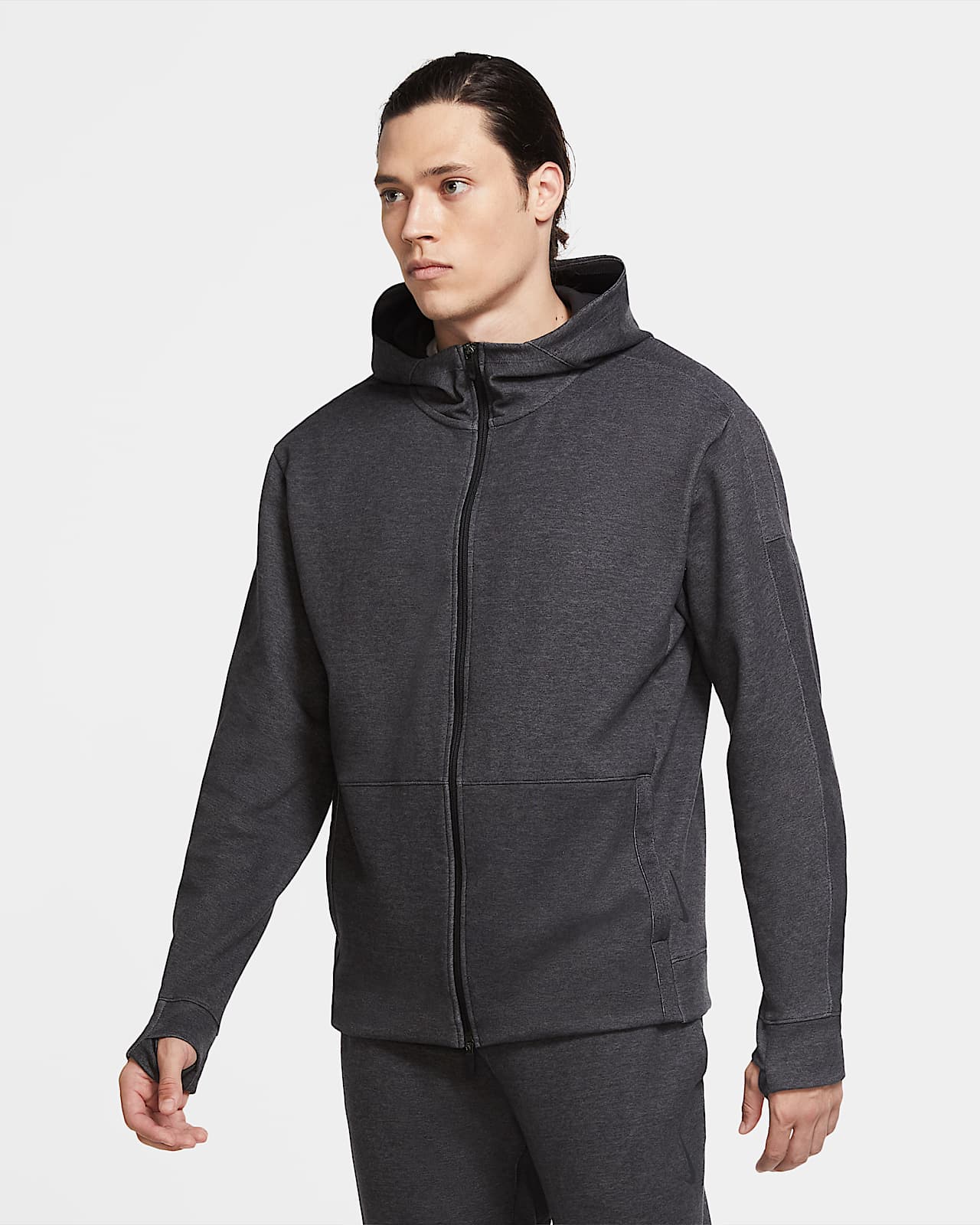 Nike Yoga Sudadera con capucha y cremallera completa - Hombre. Nike ES