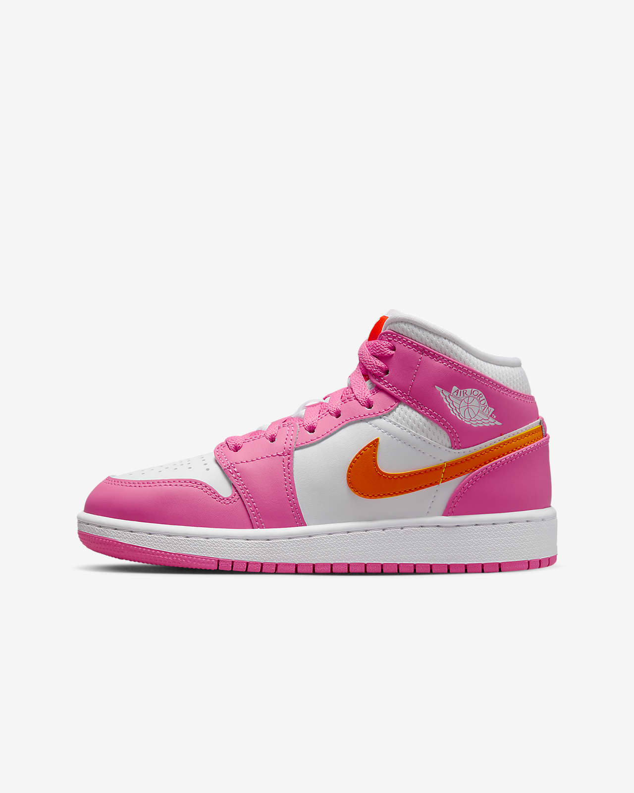 nike pink mid