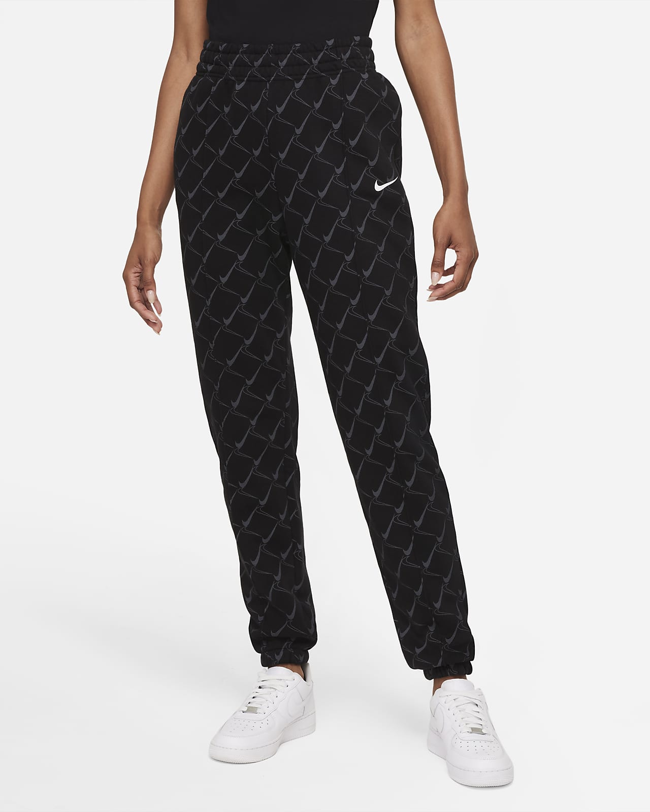 nike logo trousers