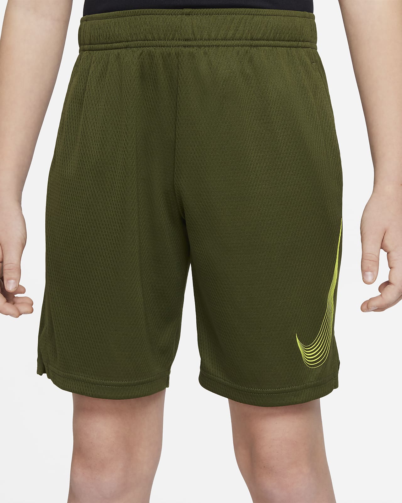 dri fit khaki shorts youth