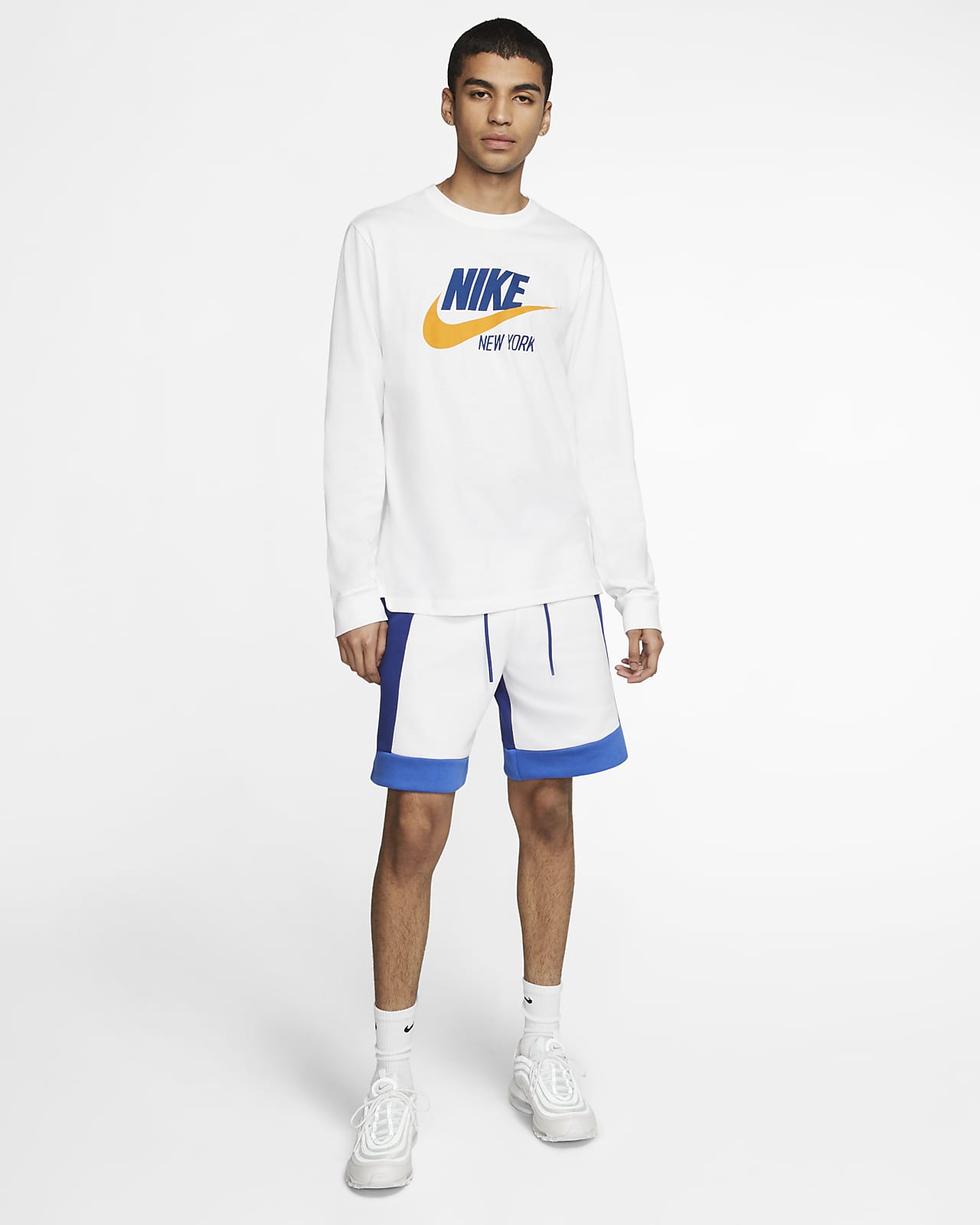 nike af1 long sleeve t-shirt - men's