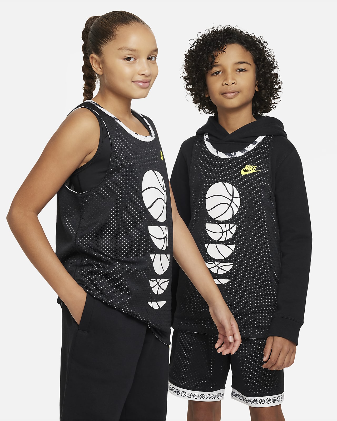 Custom Basketball Jersey - Front and Back (Black, Youth XS (with Inside  Reversible Customization))