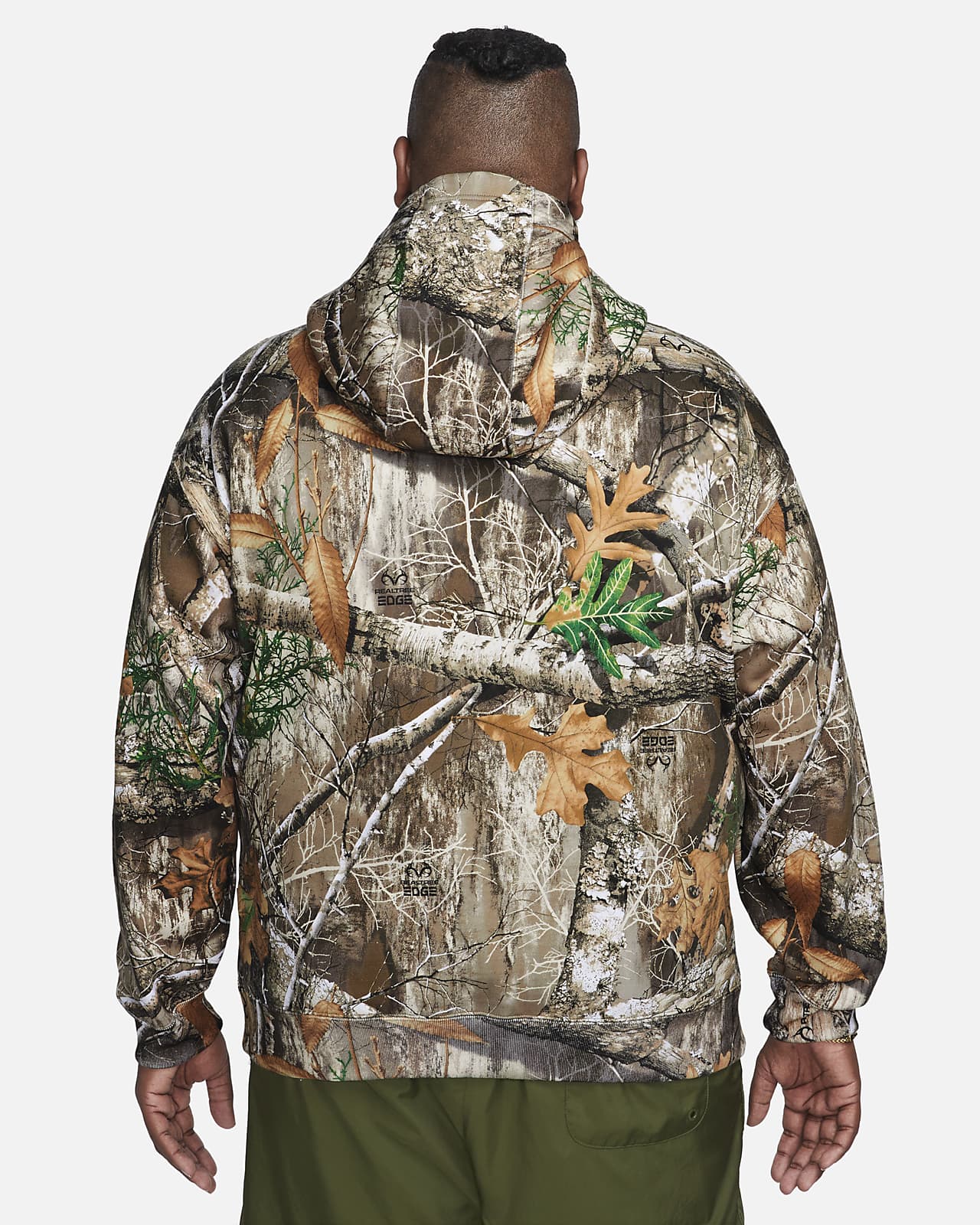 Hoodie com estampado integral Fleece Realtree® Nike SB. Nike PT