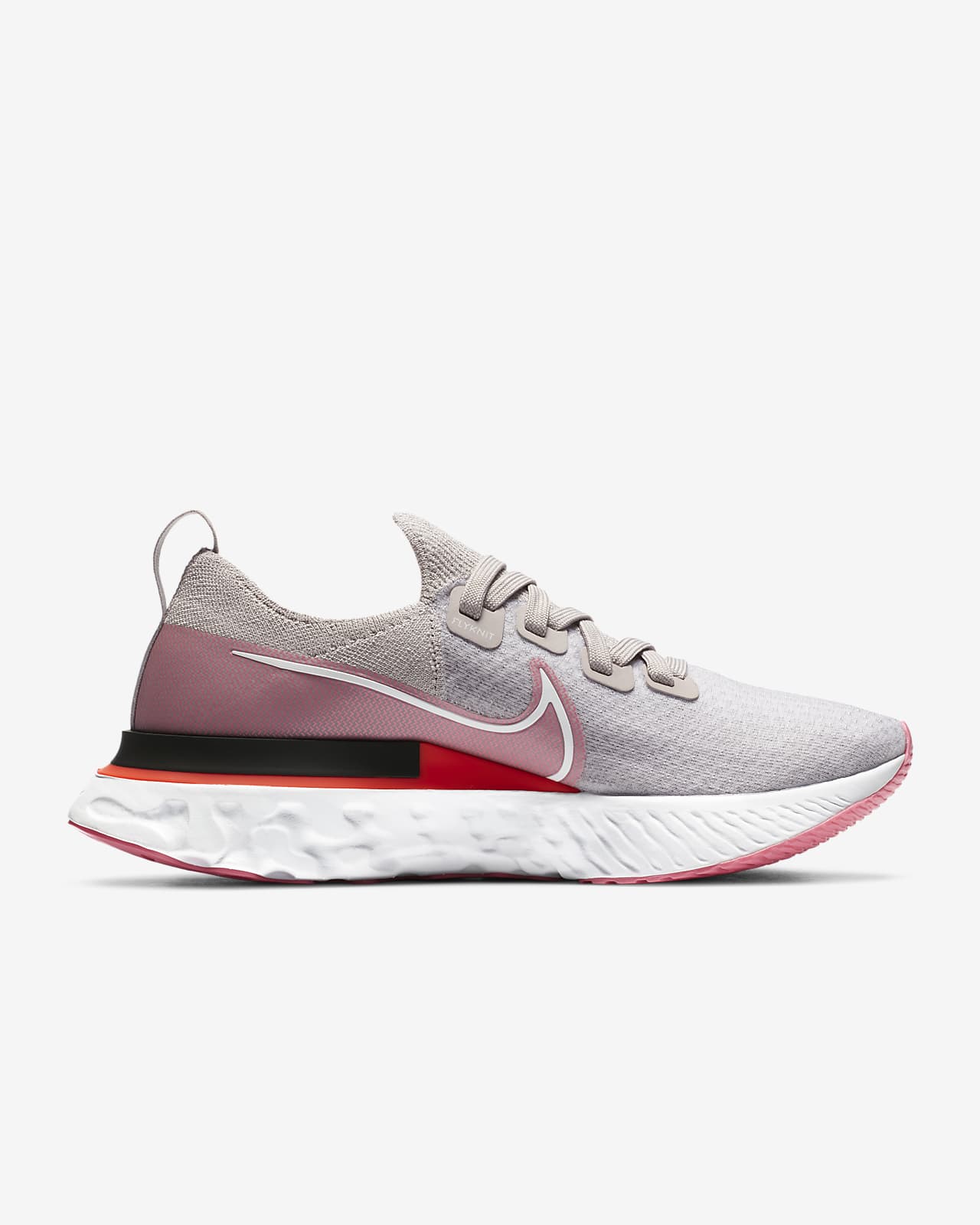 nike react infinity run flyknit bright crimson