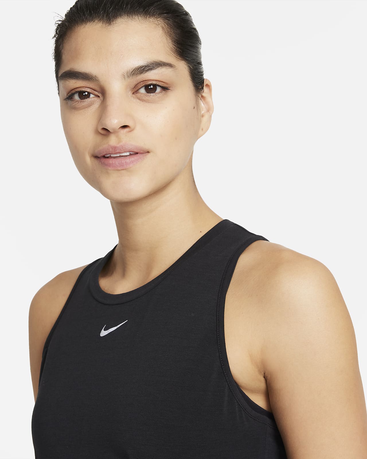 Nike Sri-fit tank with built in bra size small