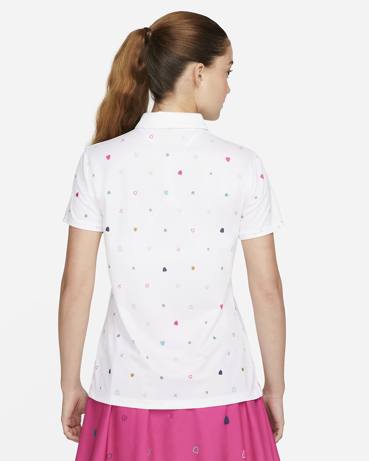 Printed Golf Polo. Nike 