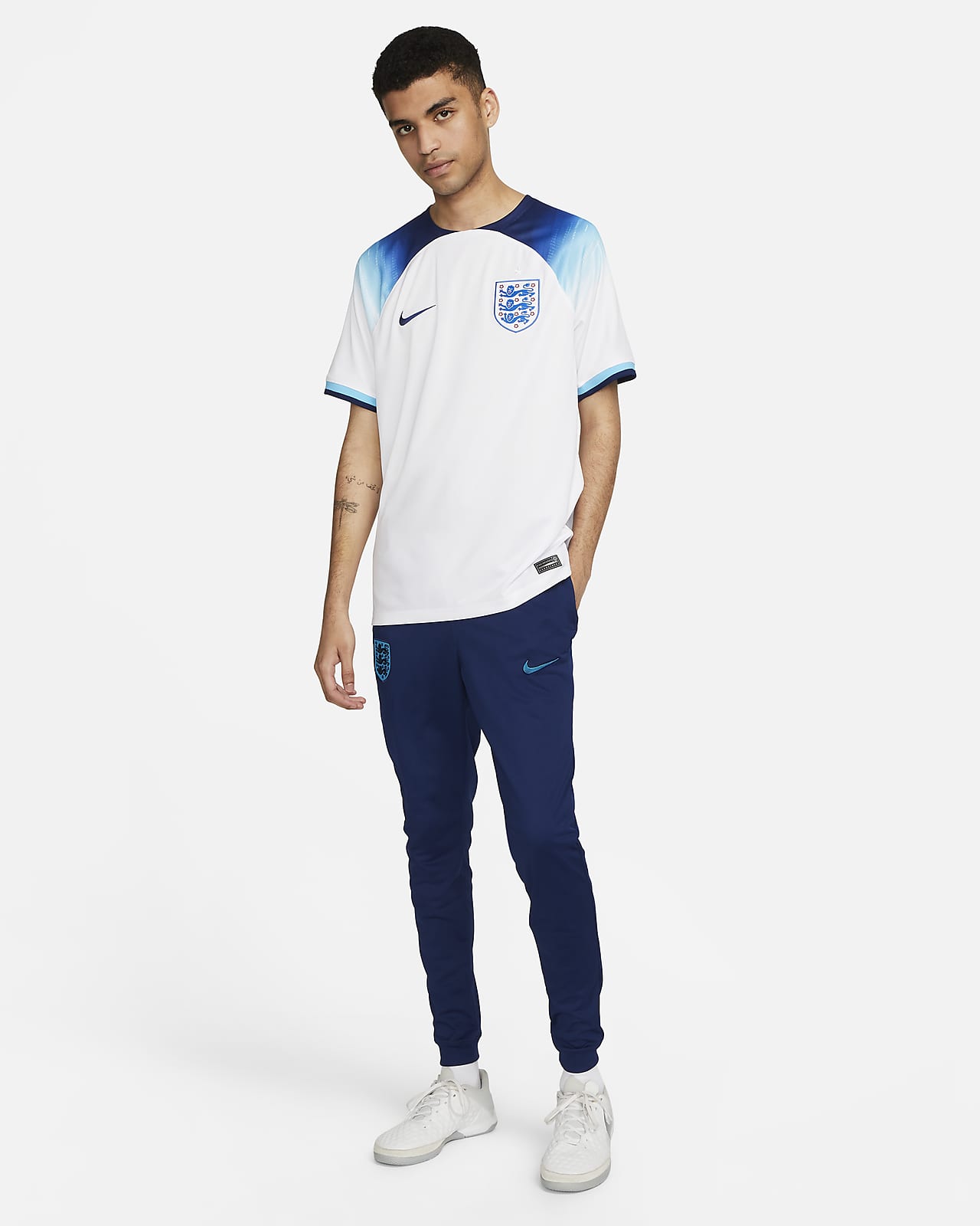 England Strike Men's Nike Dri-FIT Hooded Soccer Track Jacket