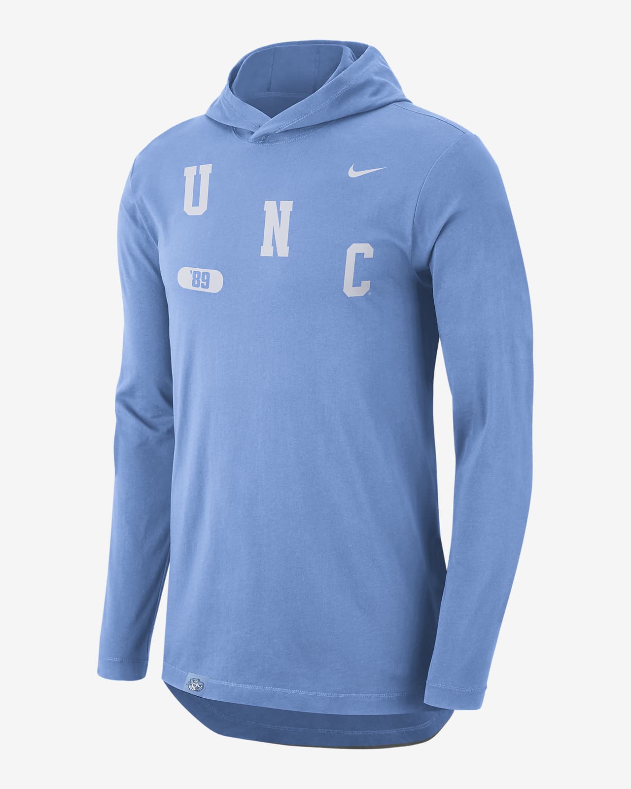UNC Men's Nike College Hooded Long-Sleeve Nike.com