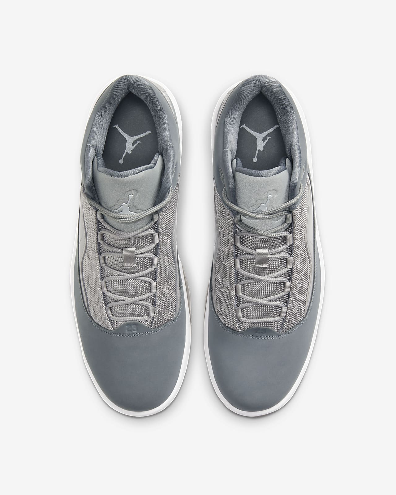 jordan max aura grey men's shoe