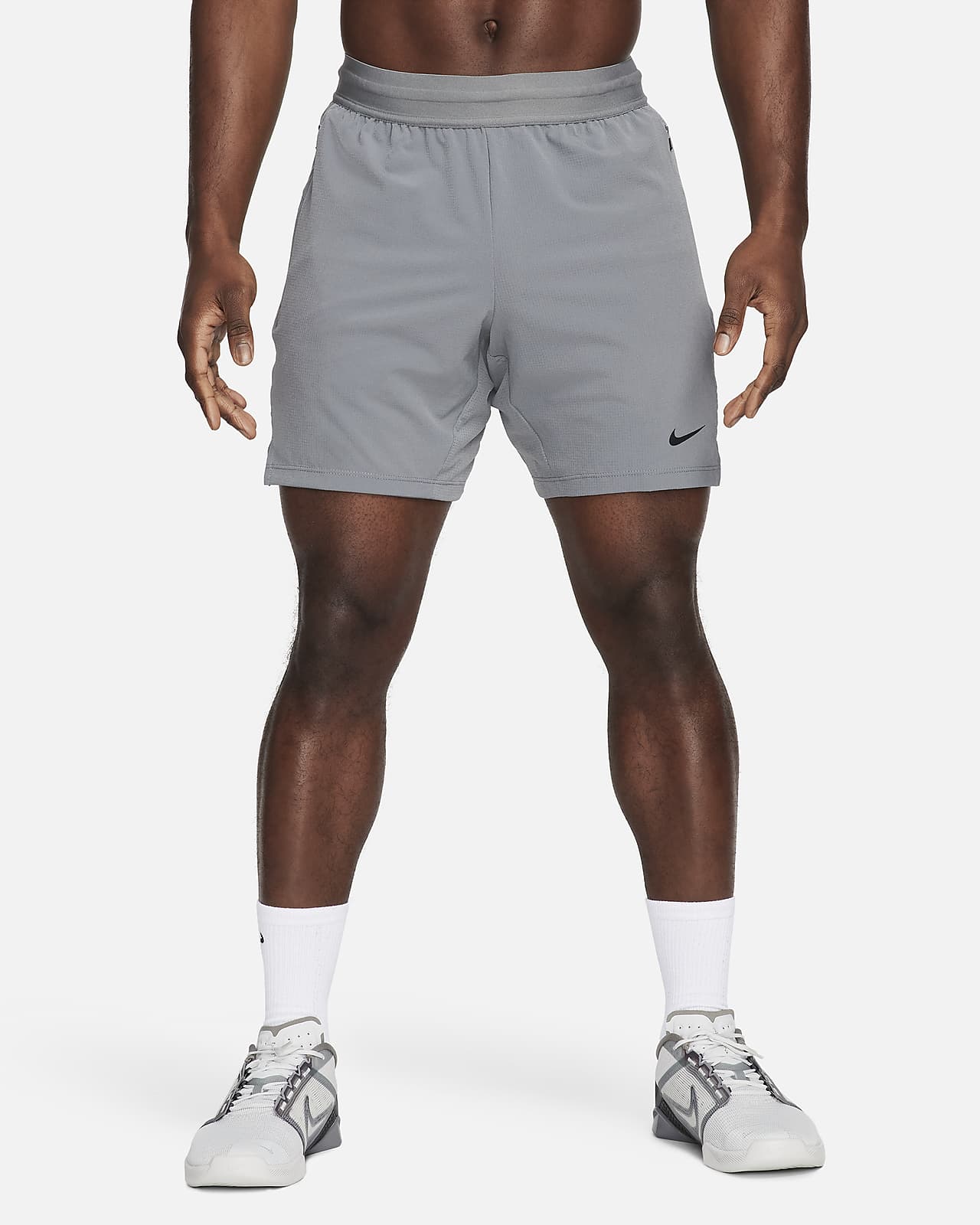 Nike Flex Rep 4.0 Dri-FIT niet-gevoerde fitnessshorts voor heren (18 cm)