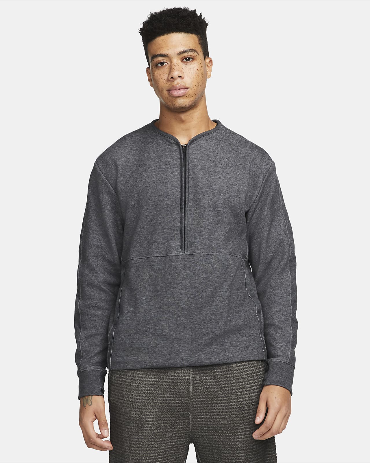 Nike Dri-FIT Sudadera de entrenamiento con media cremallera - Hombre. Nike  ES