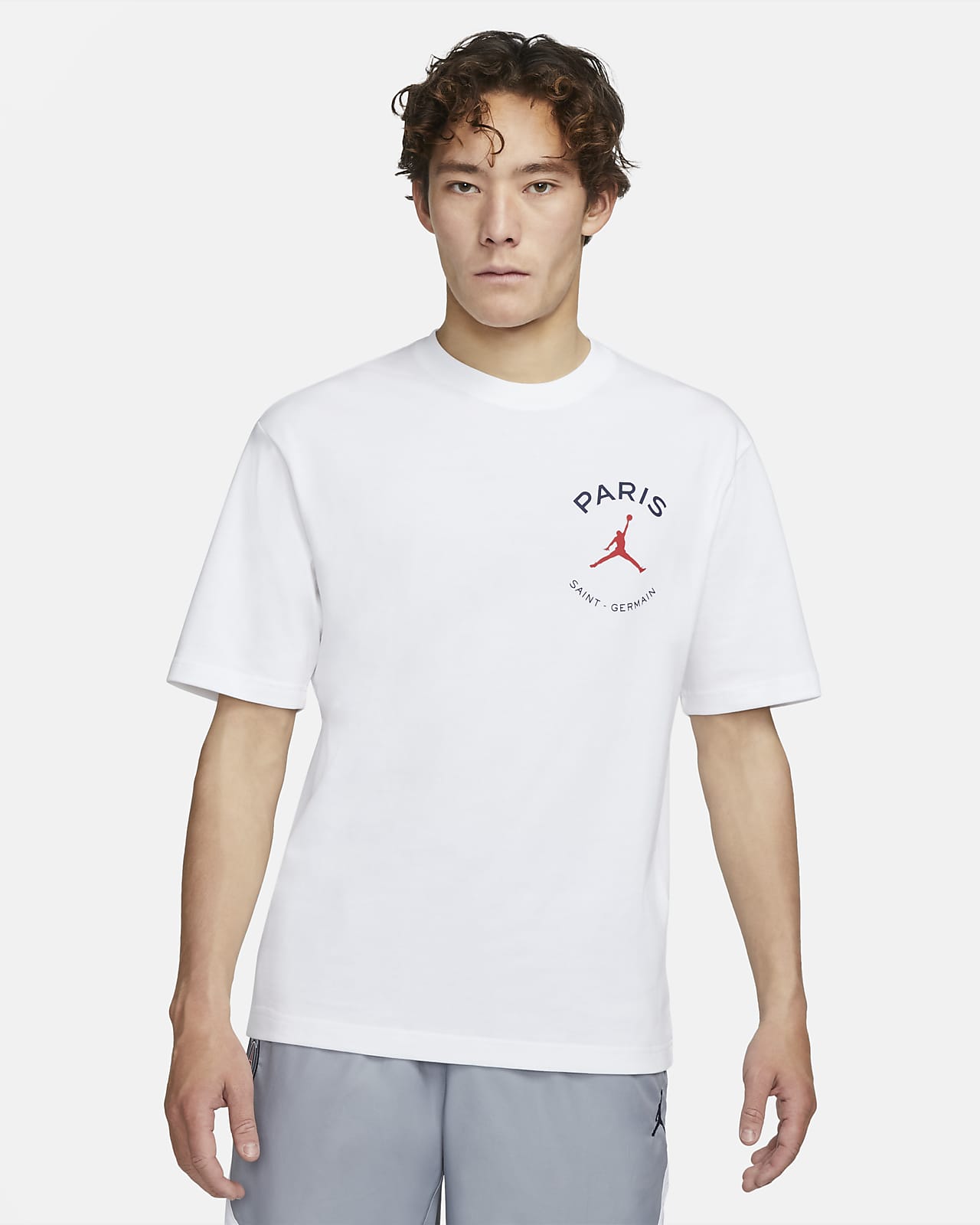 Nike公式 ジョーダン X パリ サンジェルマン メンズ ロゴ Tシャツ オンラインストア 通販サイト