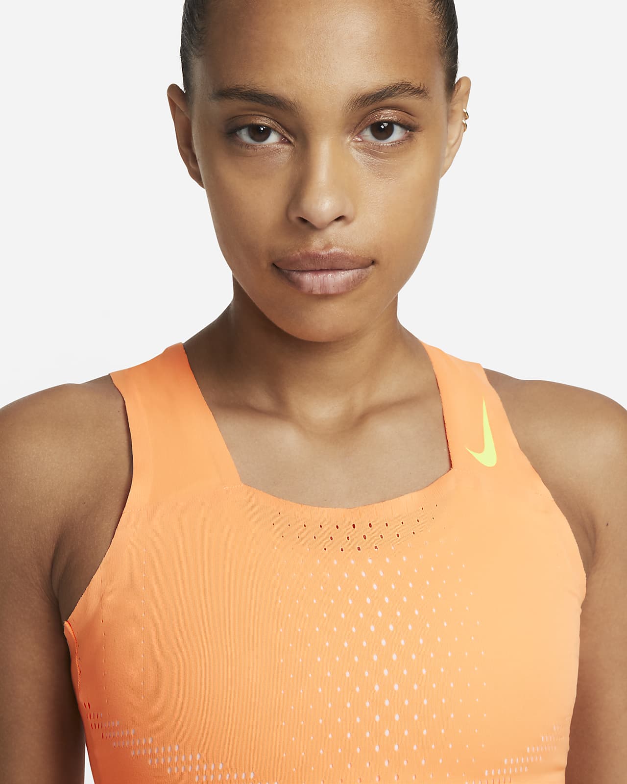 Crop Top De Running Nike Dri Fit Adv Aeroswift Pour Femme Nike Lu