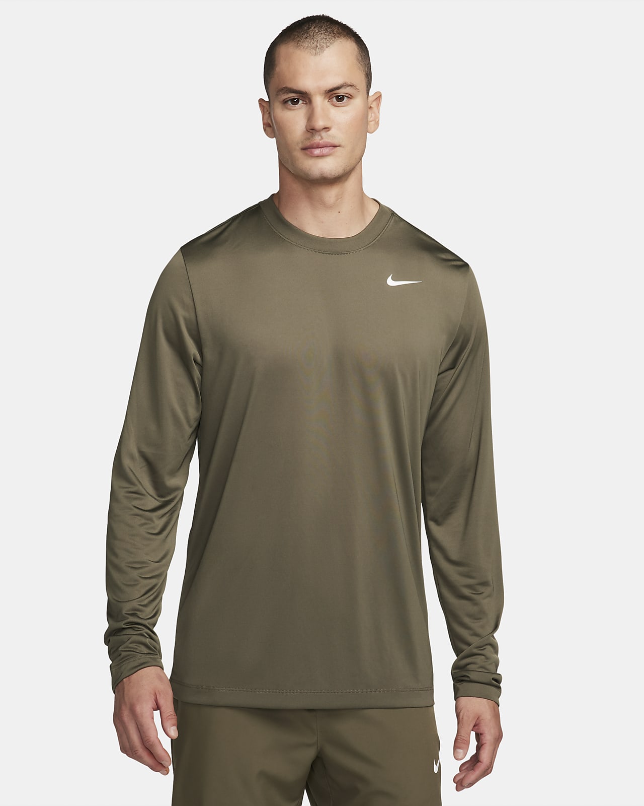 Nike Men's Dri-FIT Fleece Core Yoga Long Sleeve Shirt