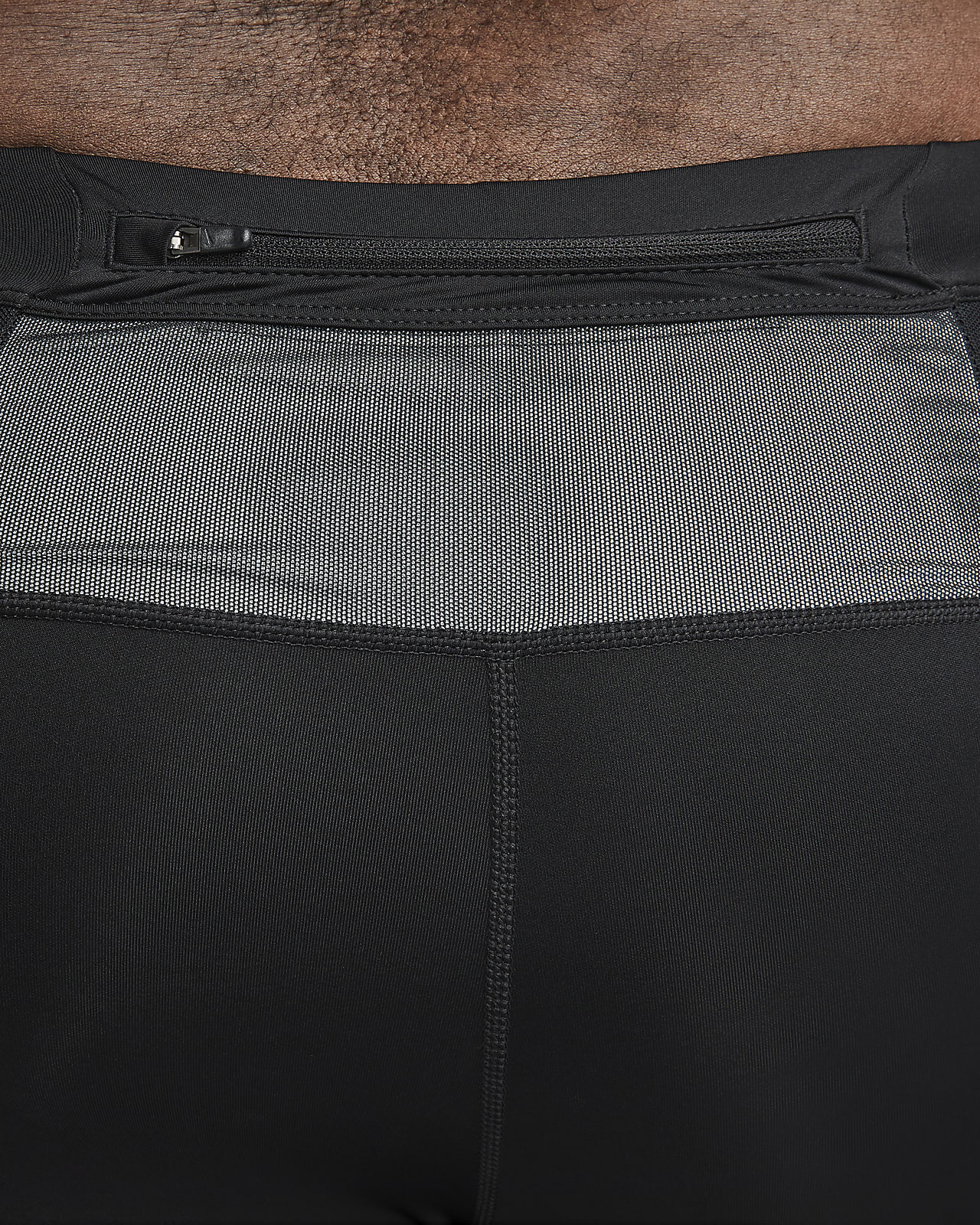 Nike Performance TRAIL HALF - Leggings - cool grey/dusty sage/mint