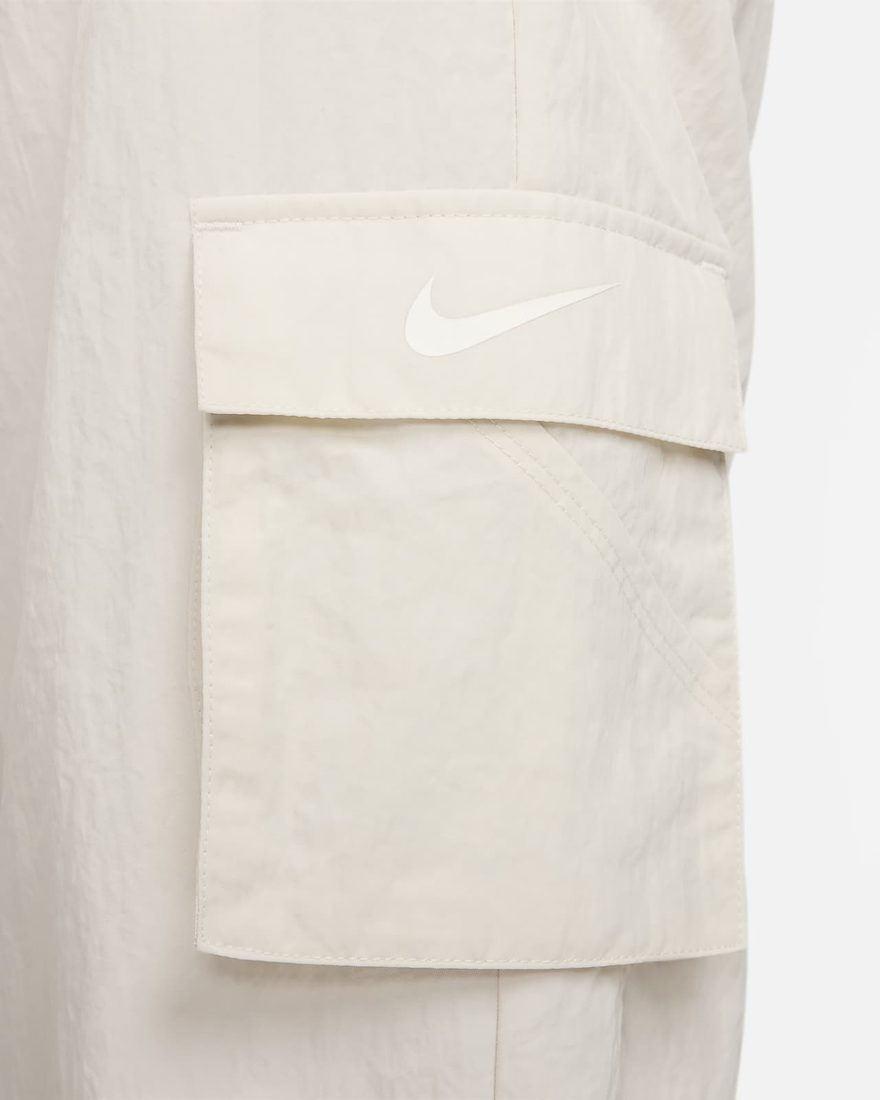 Nike Mid-Rise Cargo Pants ROSE WHISPER/WHITE - Vêtements Joggings