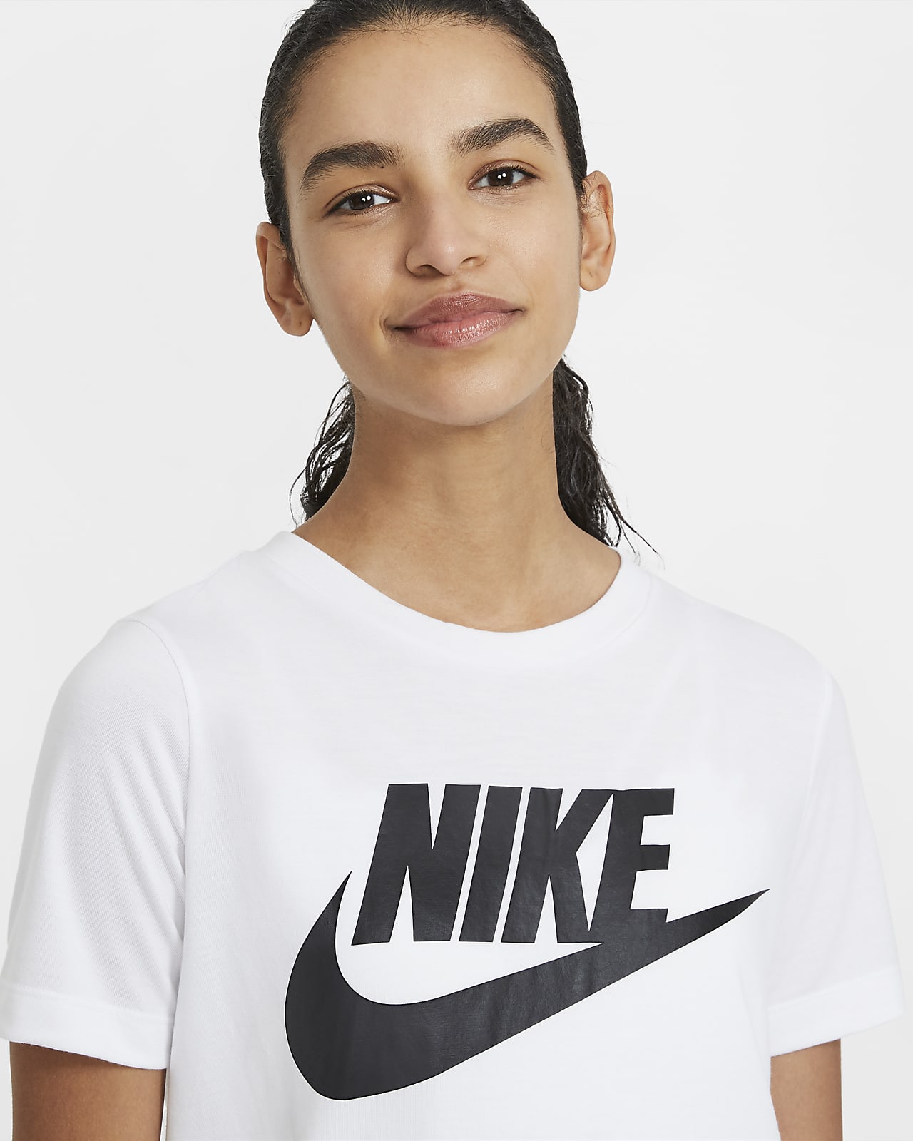 Wit nike shirt discount dames