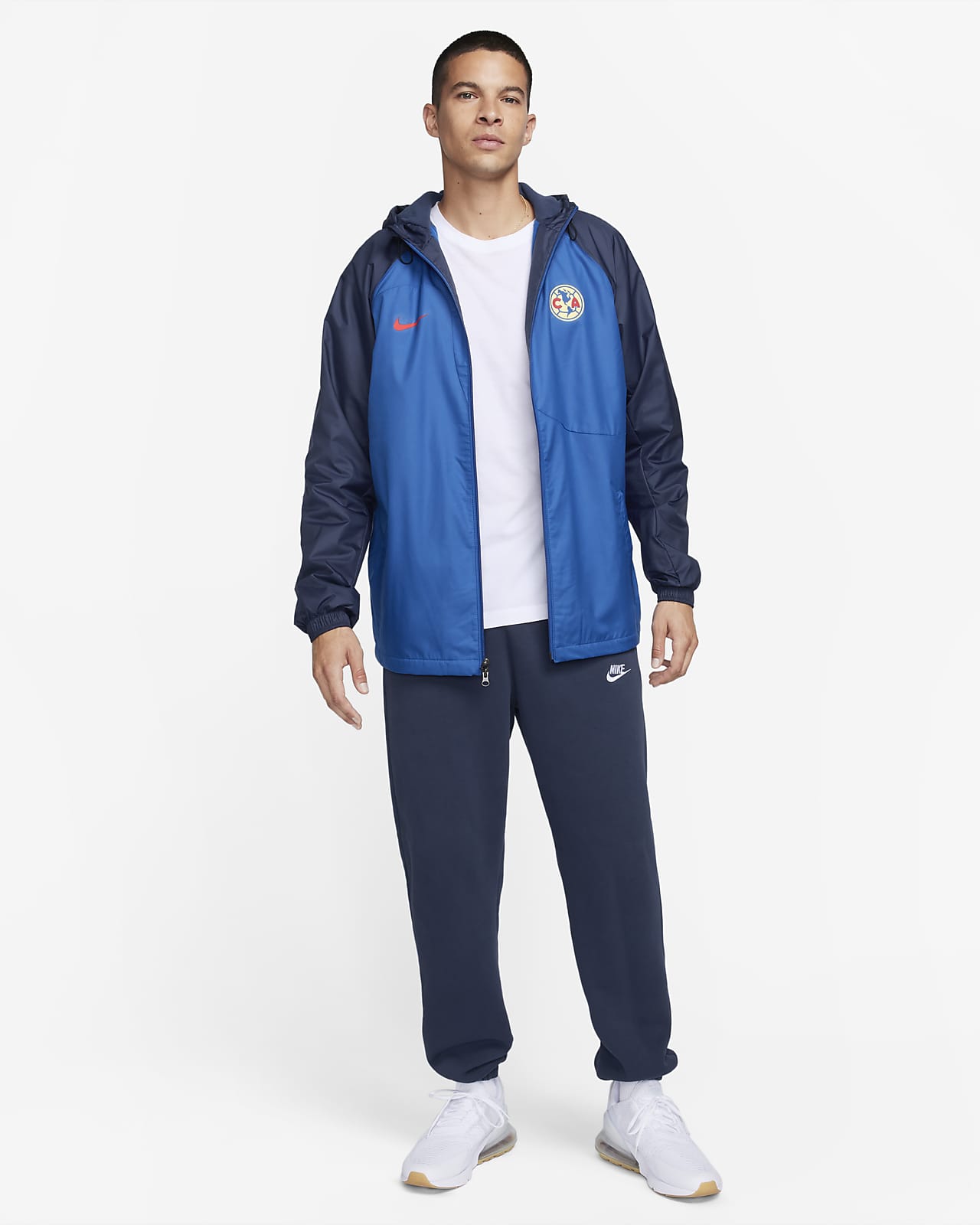 Club América Strike Men's Nike Soccer Hooded Woven Jacket