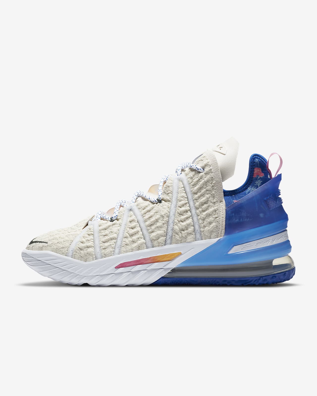 LeBron 18 "Los Angeles By Day" Basketballschuh