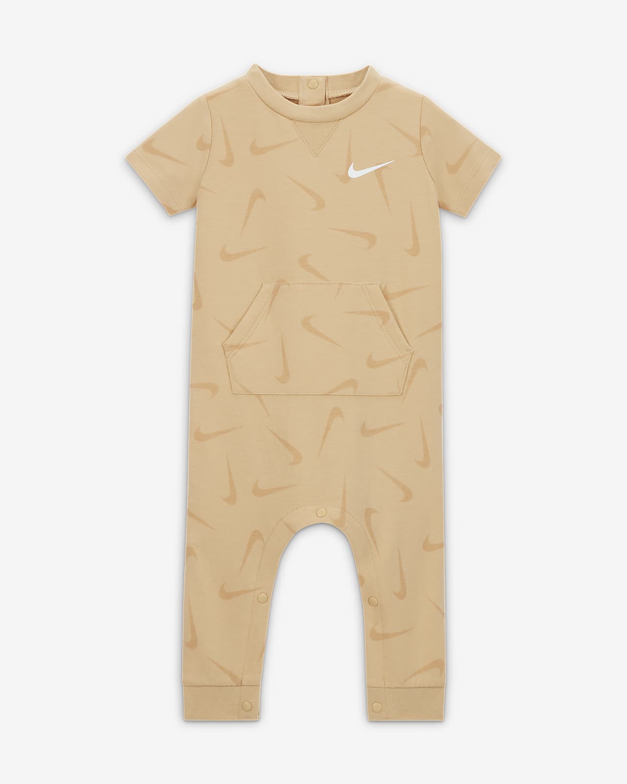 Proceso vocal Berenjena Mono de manga corta estampado para bebé Nike (3-6 meses). Nike.com