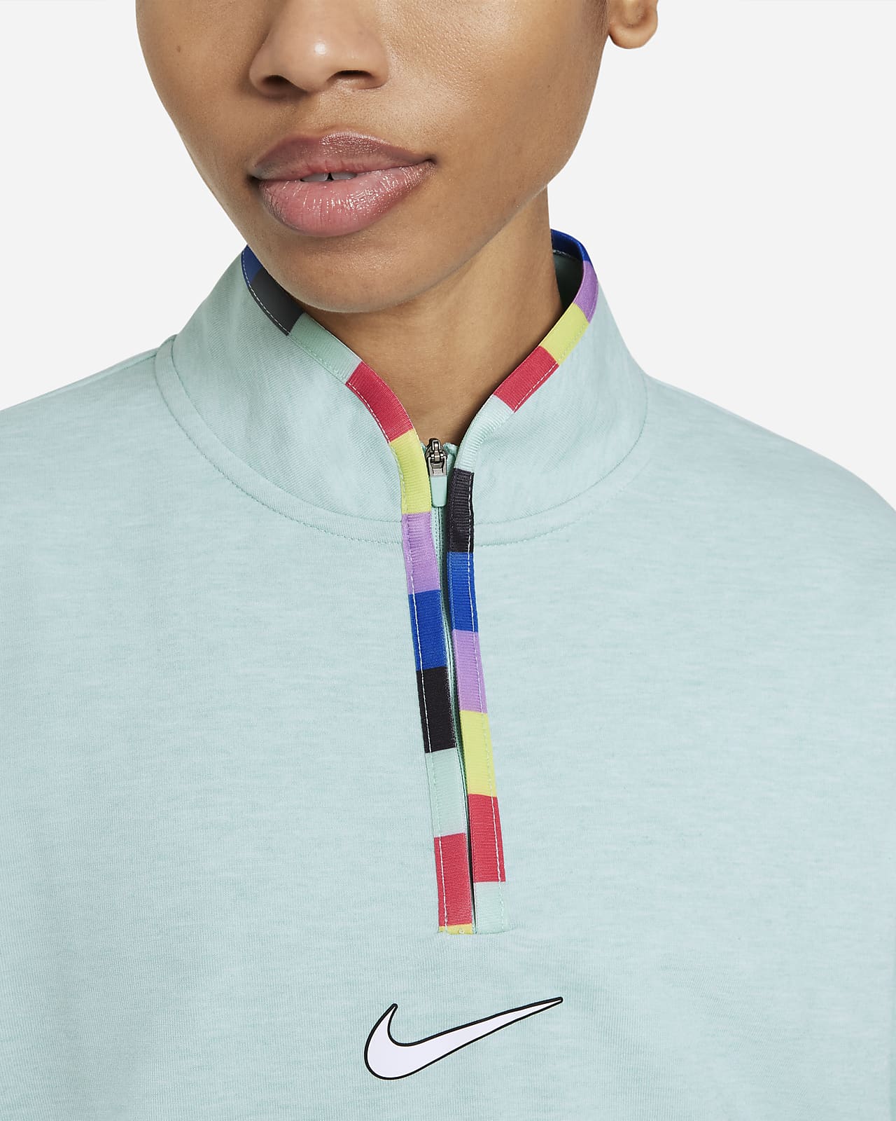 Nike F C Dri Fit Women S 1 4 Zip Midlayer Jacket Nike Nl