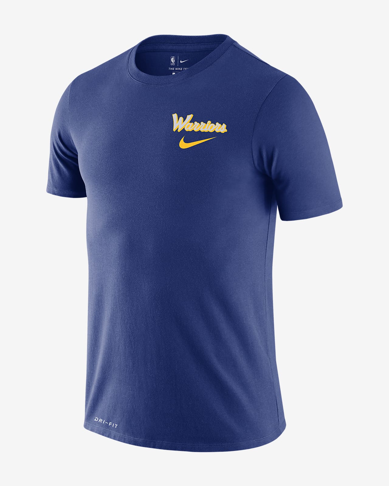 Download Warriors Wavy Wordmark Men's Nike Dri-FIT NBA T-Shirt ...