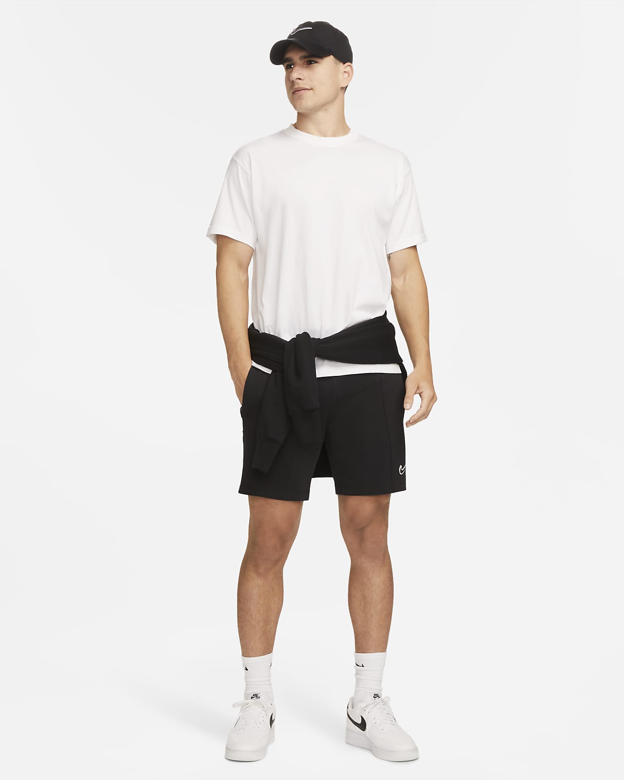 Nike men's deals fleece shorts