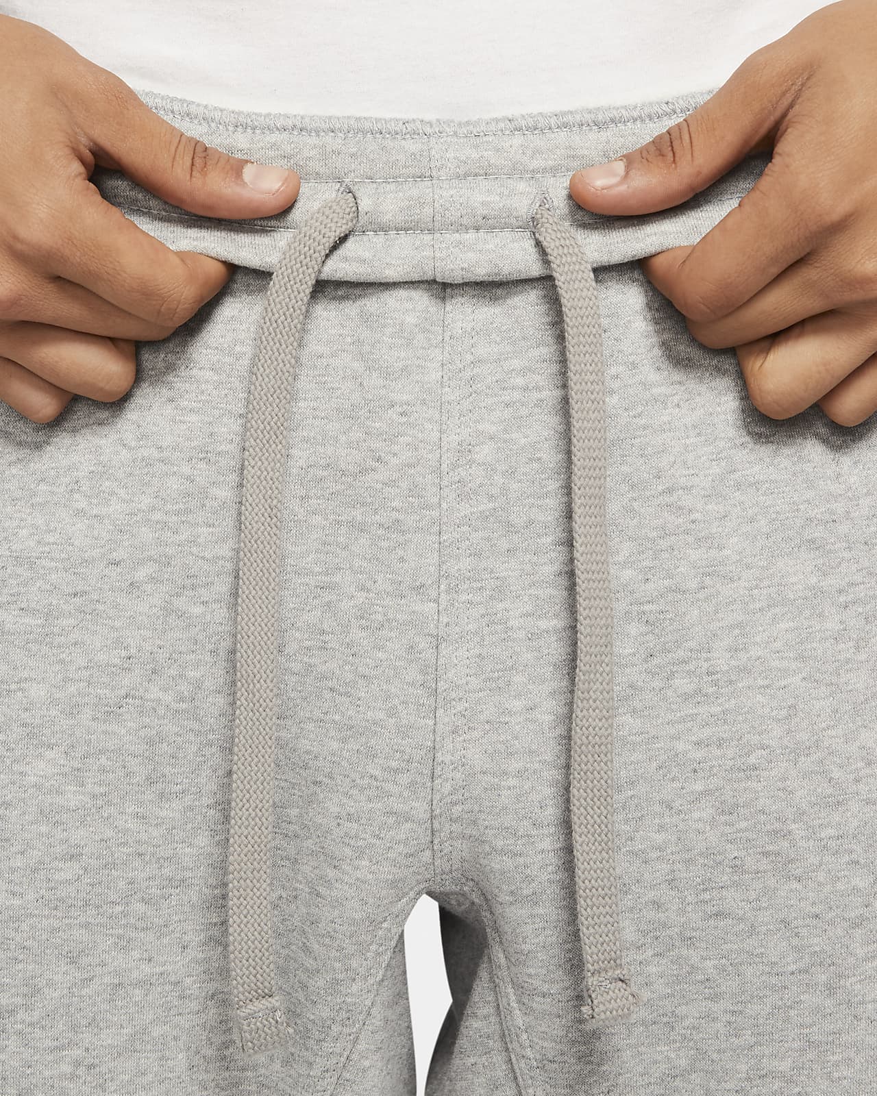 nike fleece tapered joggers
