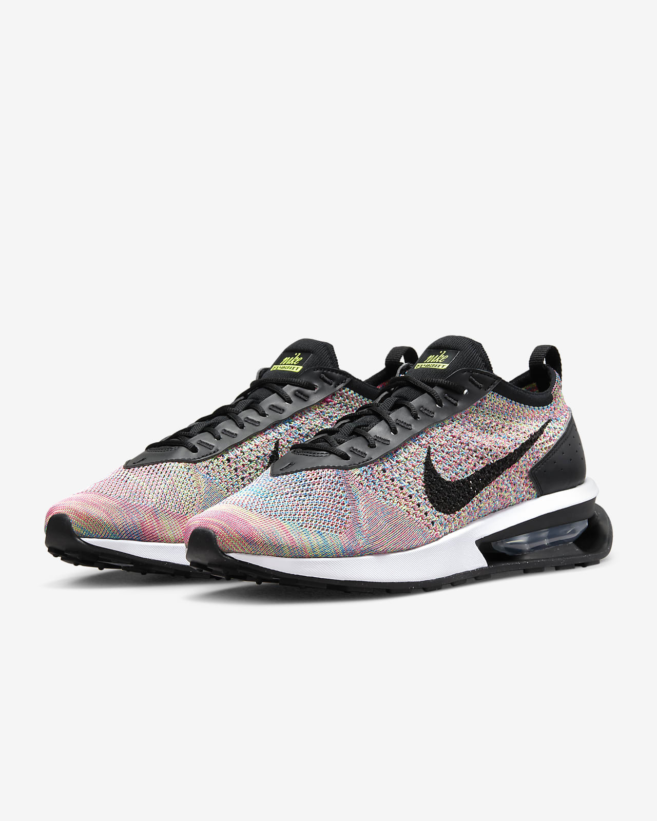 pink and grey nike flyknit