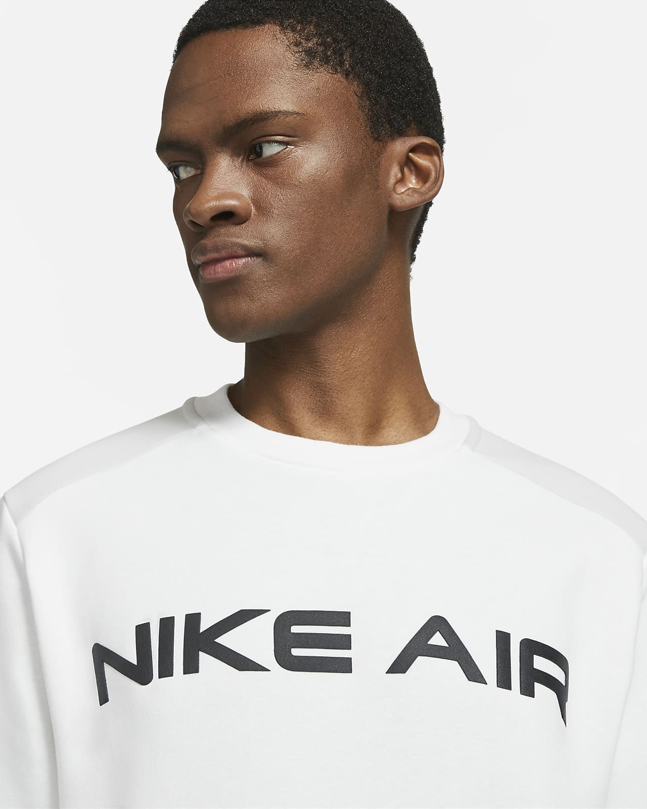 nike fleece crew