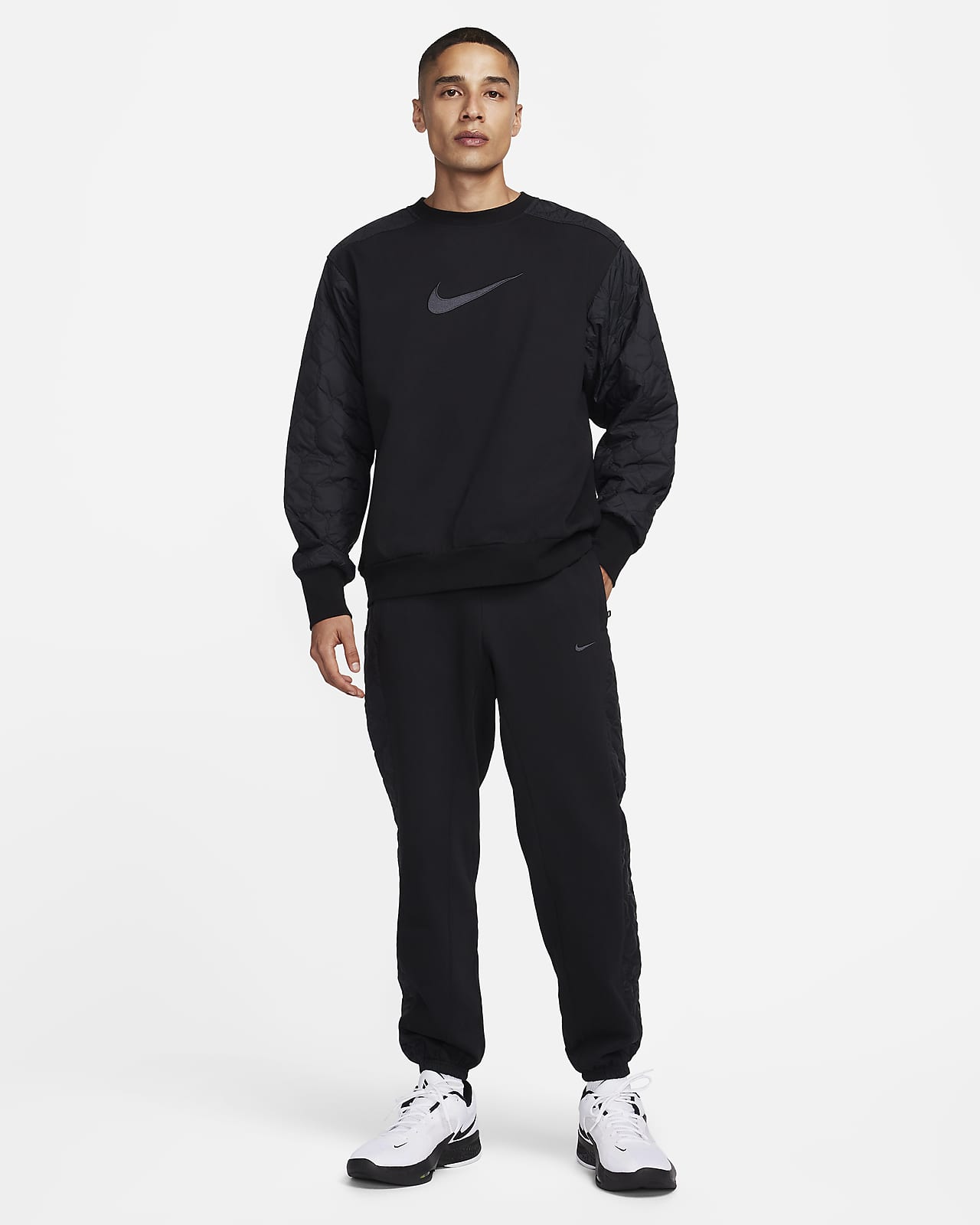 Nike Men's Dri-FIT Standard Issue Basketball Pants (Dark Grey