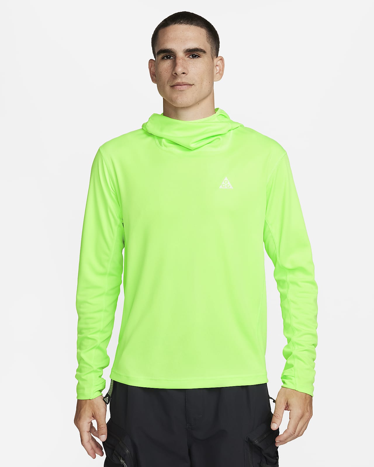 nike long neck hoodie