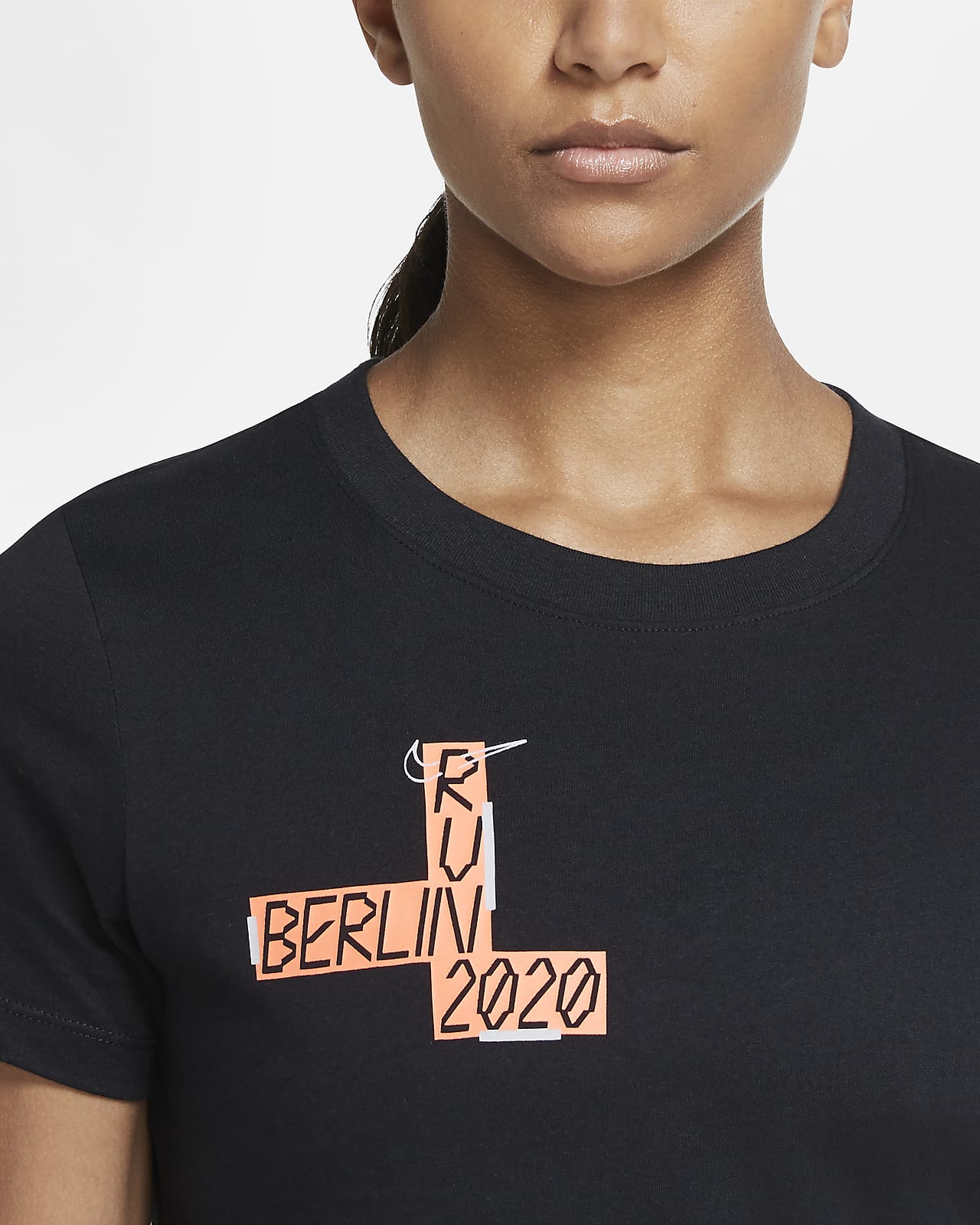 Nike Dri FIT Berlin løpe T skjorte til dame. Nike NO Nike Dri FIT Berlin løpe T skjorte til dame. Nike NO