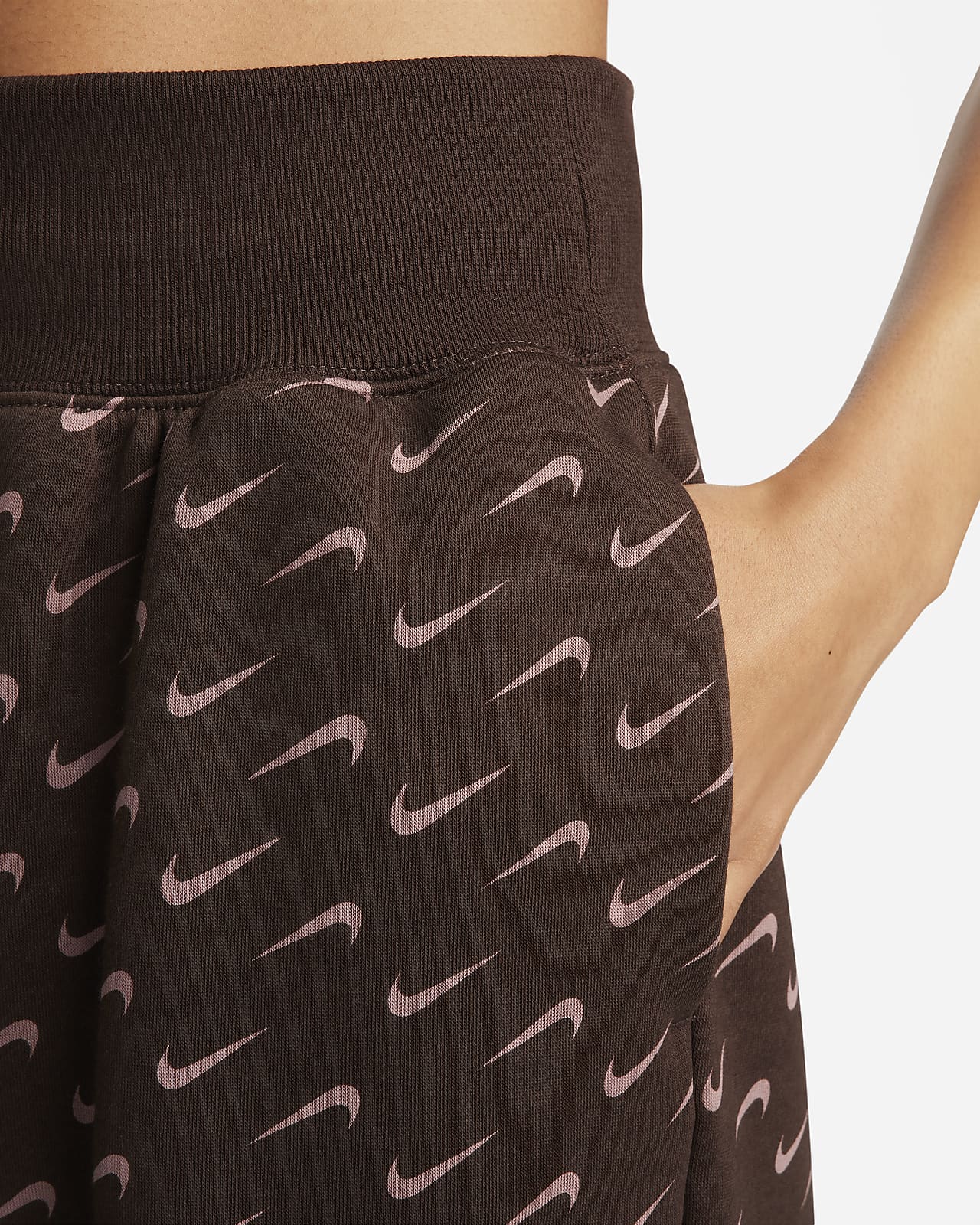Nike - Swoosh print Logo Joggers Trainingsbroek Dames