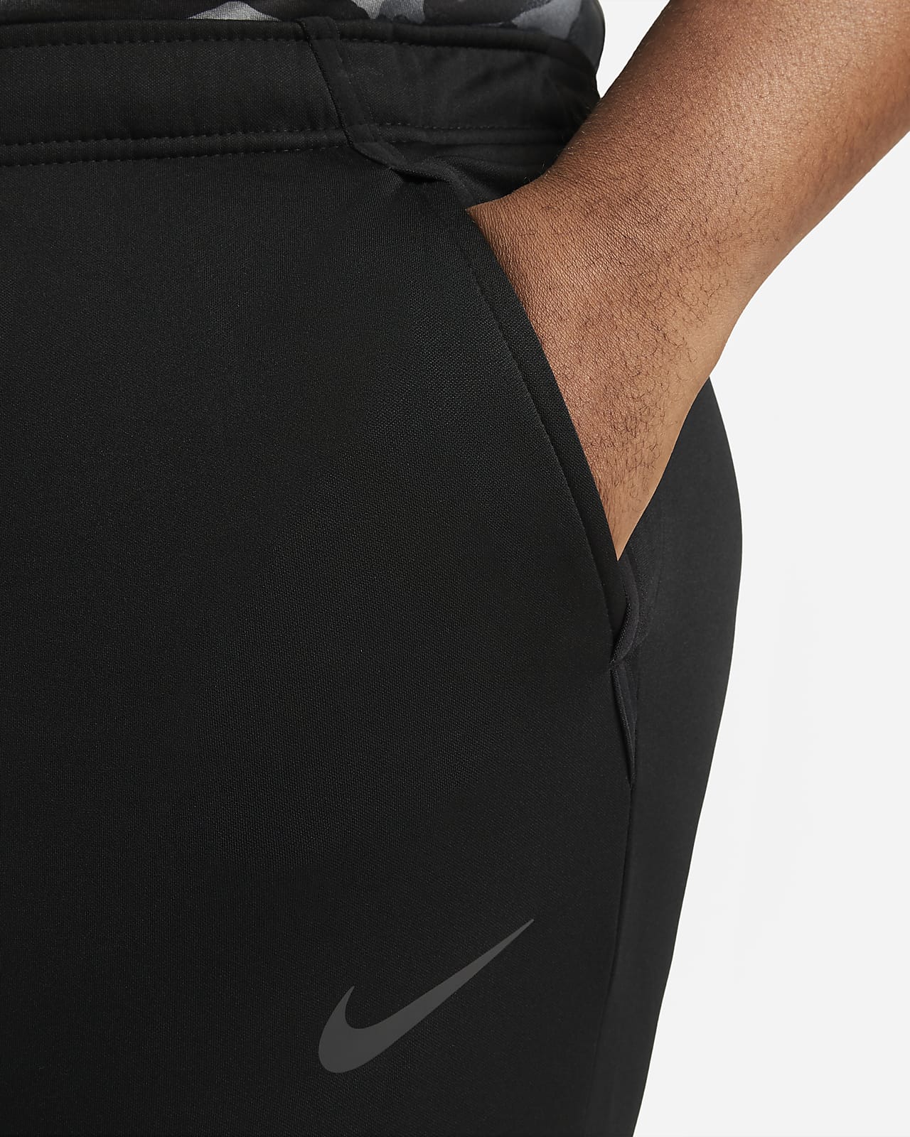 Nike Pro Therma-FIT Men's Training Pants - Black/Iron Grey