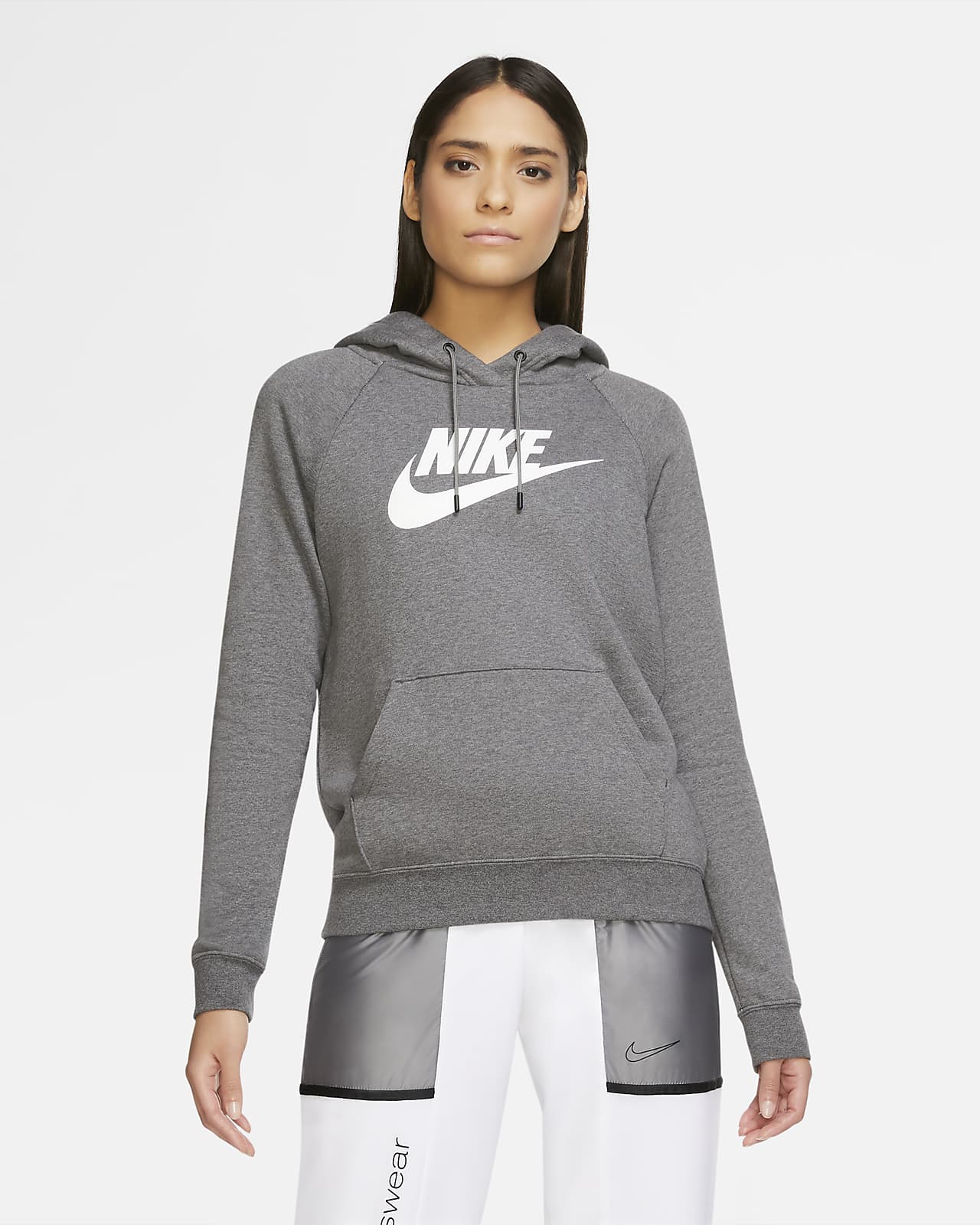 nike sportswear essential pullover fleece hoodie