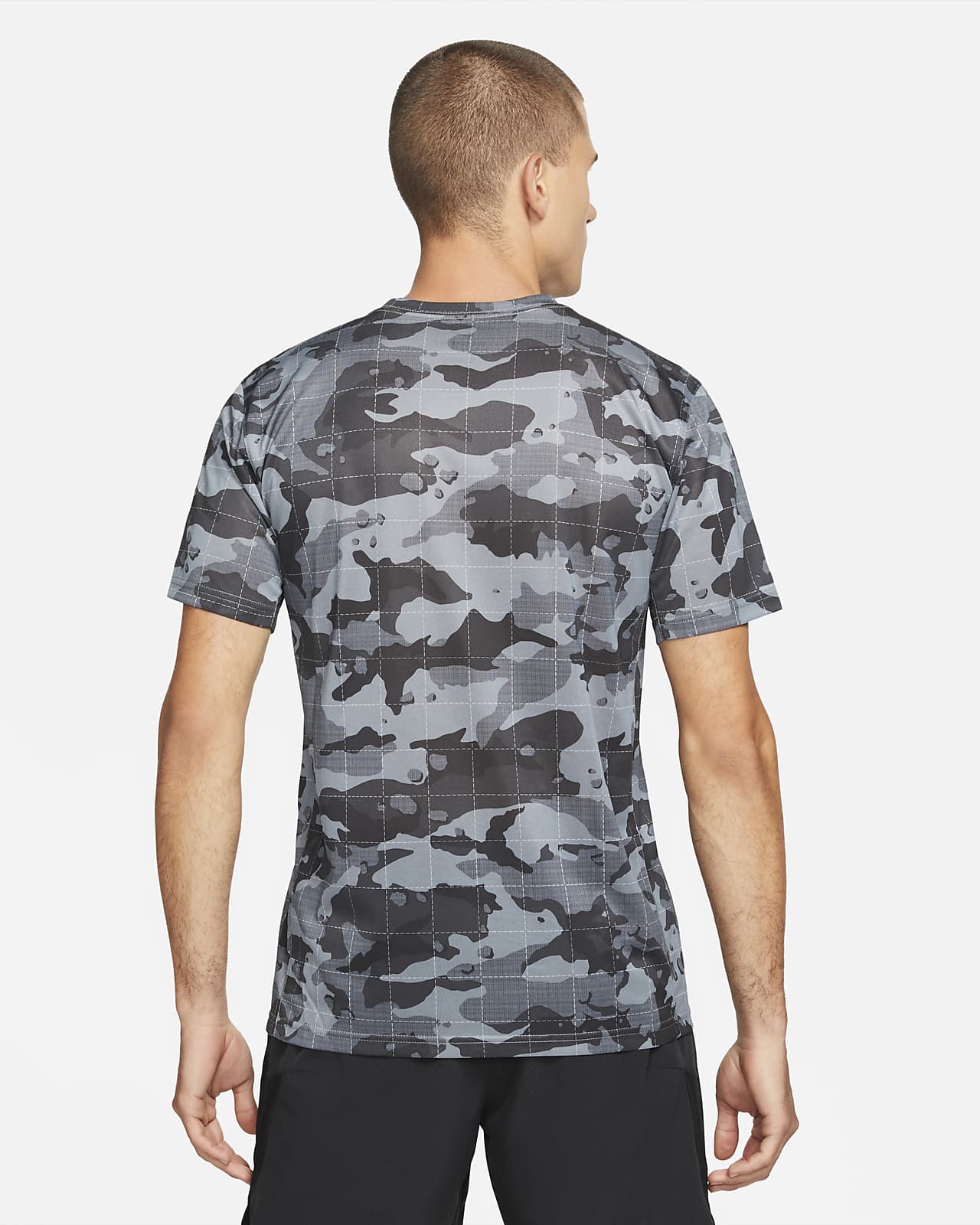 nike performance dry tee camo