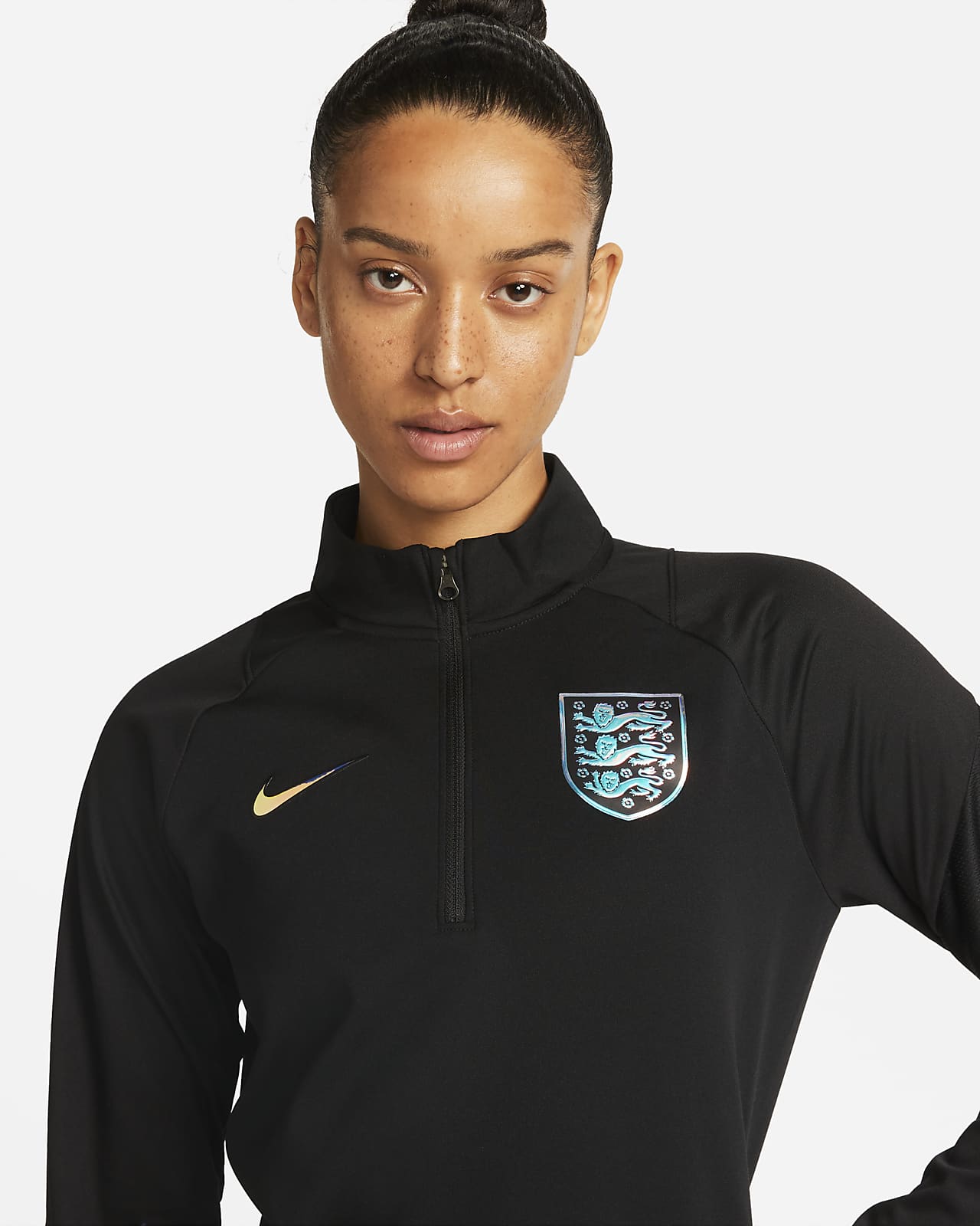 England Academy Pro Women's Nike Dri-FIT Football Drill Top. Nike SA