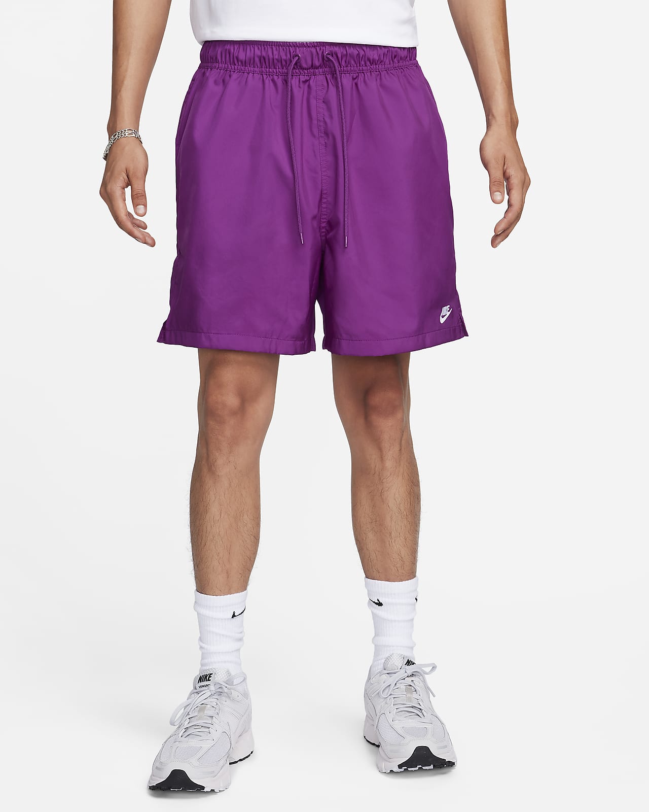 Nike Club szőtt, bő férfi rövidnadrág