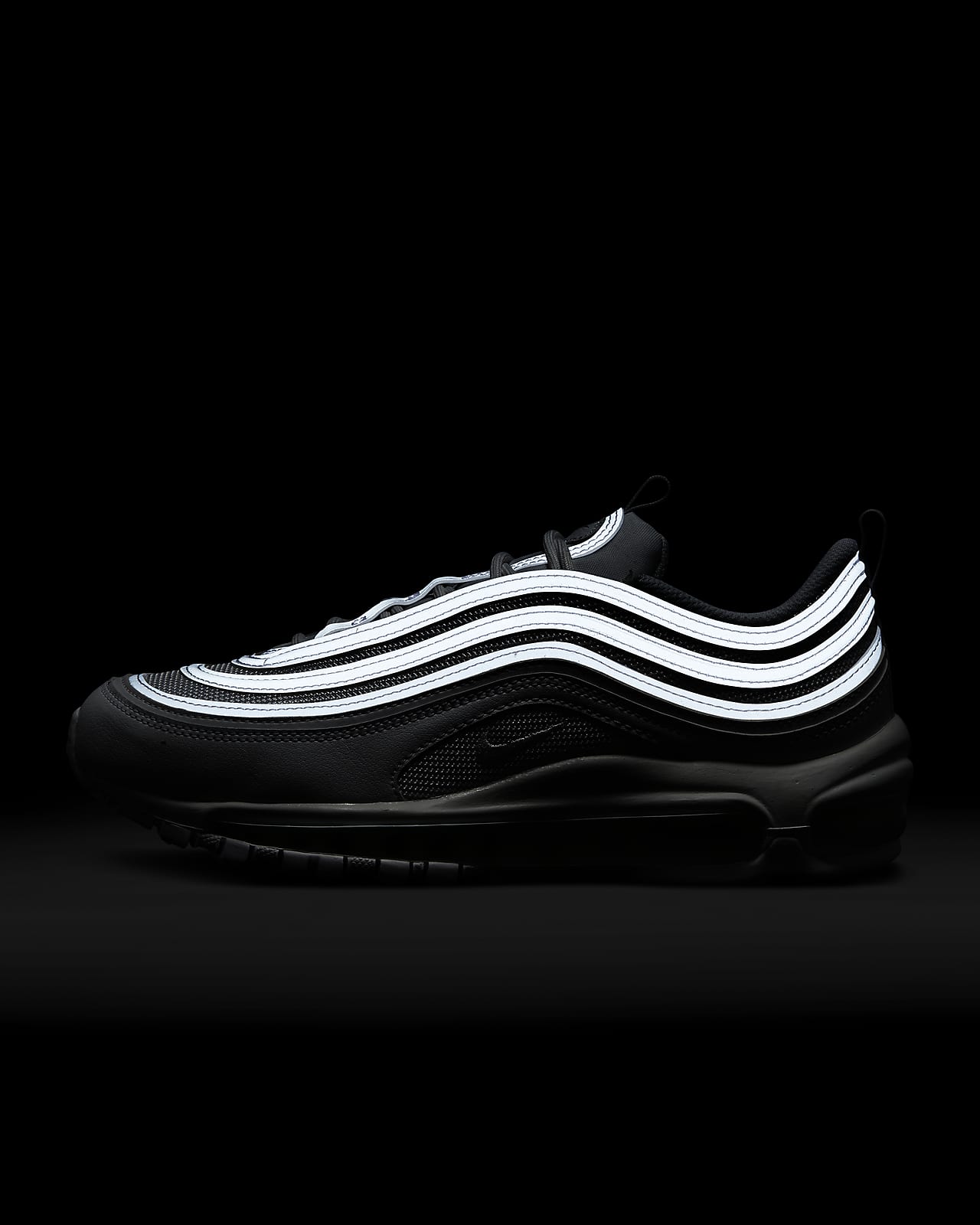 Air max 97 2025 all white reflective