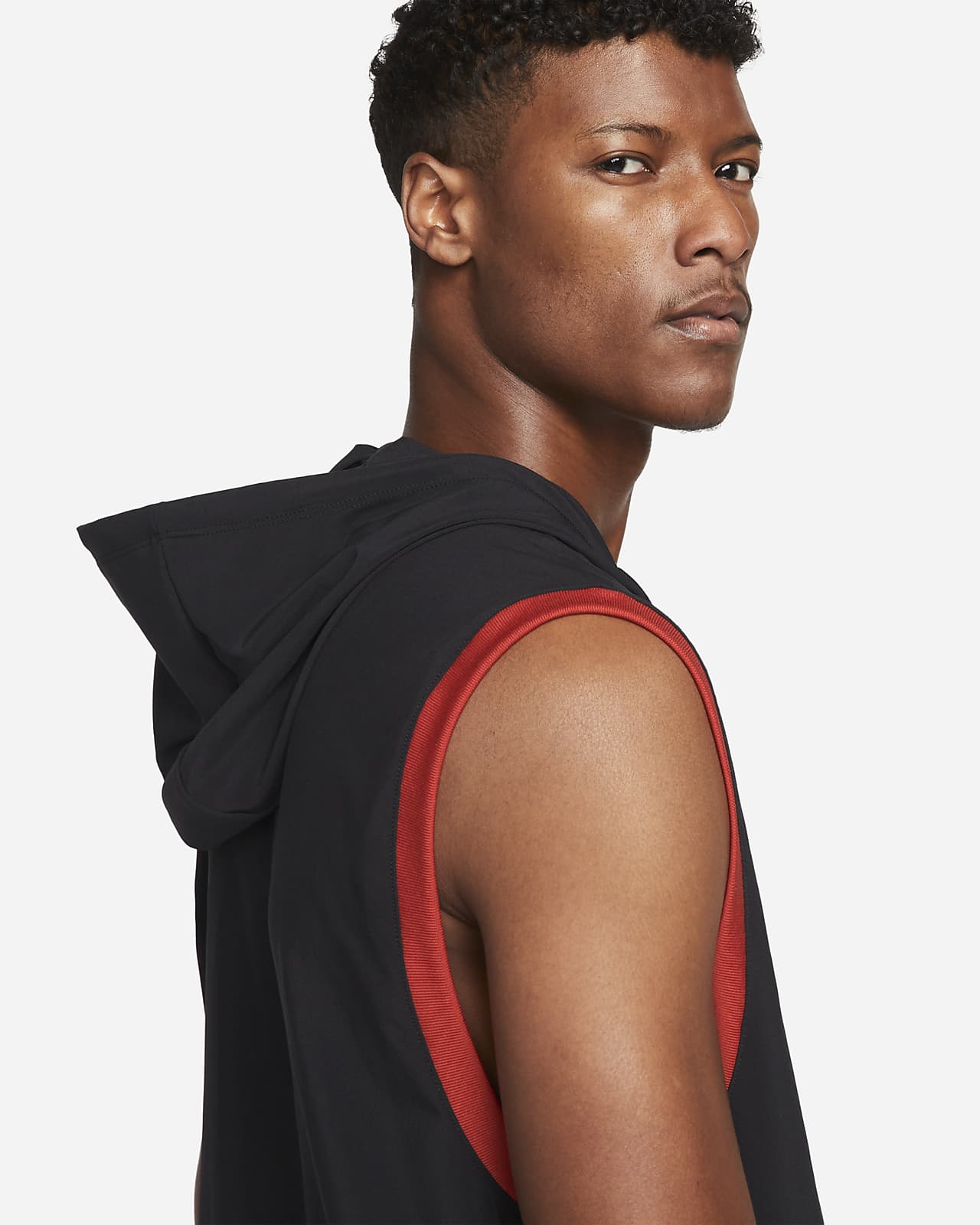 Sleeveless Hooded Pullover Training Top 