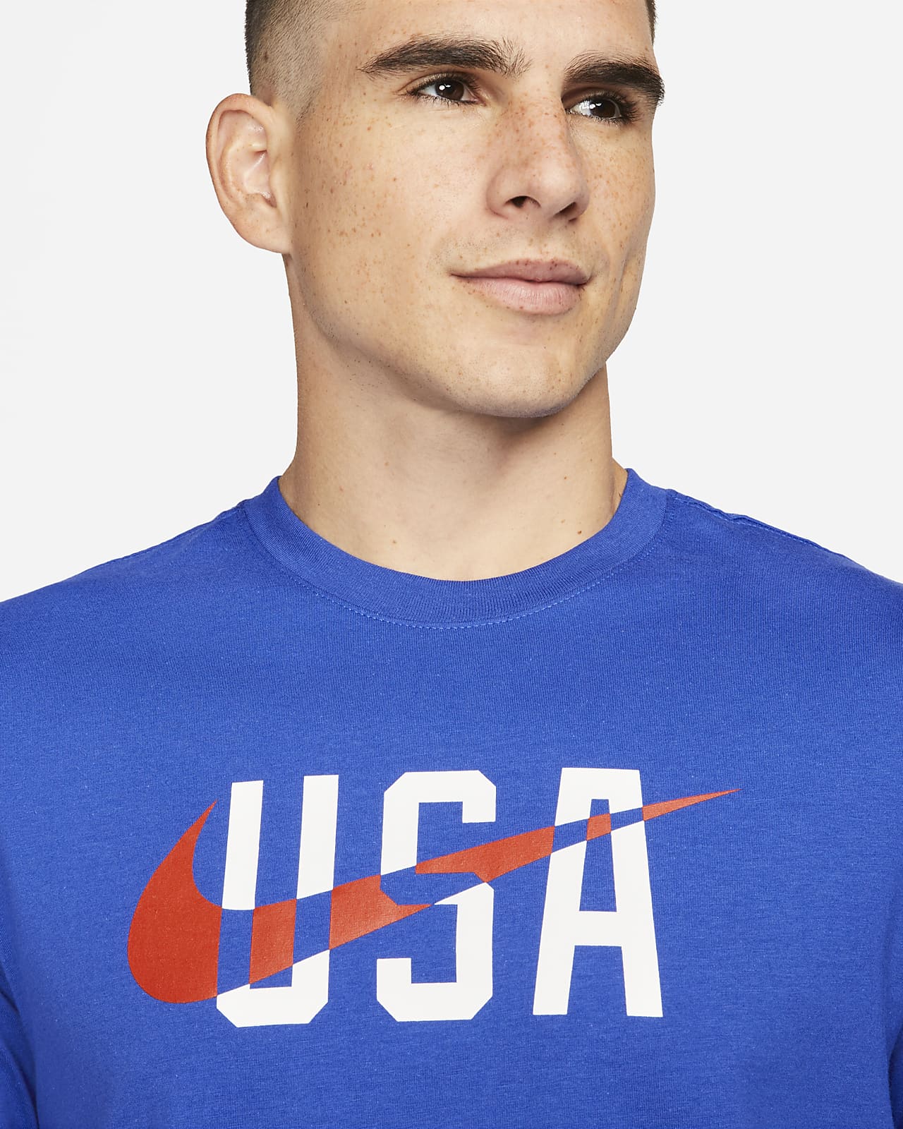 Escupir traicionar Apelar a ser atractivo U.S. Swoosh Men's Nike T-Shirt. Nike.com