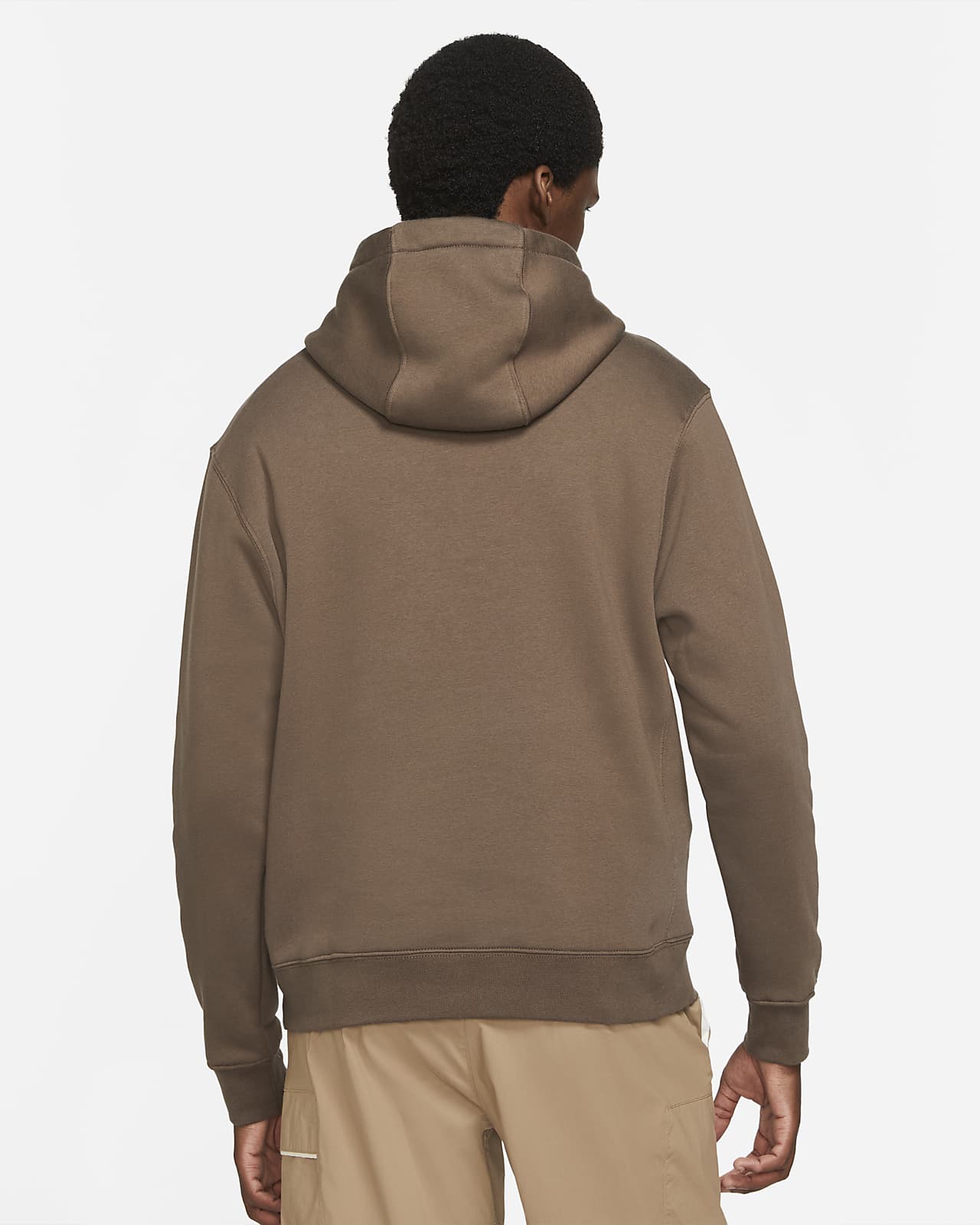 mens brown pullover