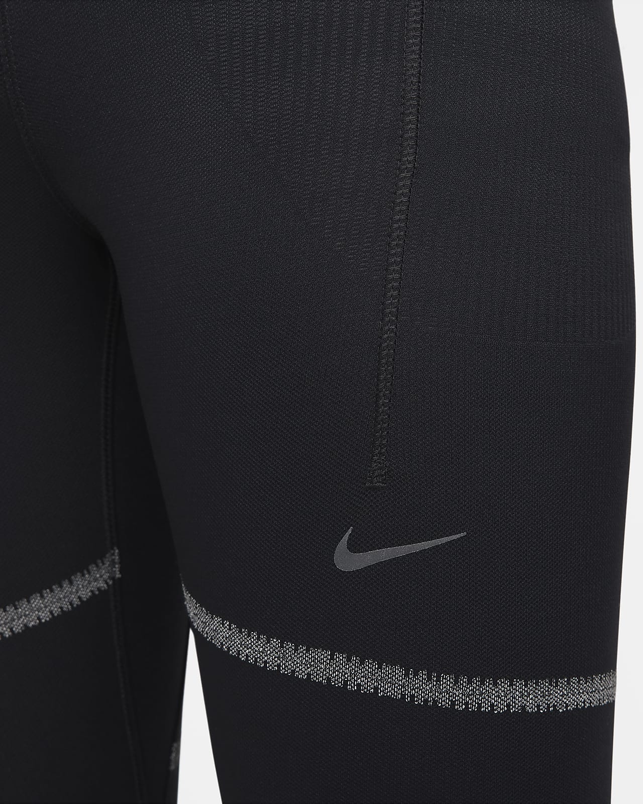 Nike Dri-FIT Black Running Ankle Zip Stretch India | Ubuy