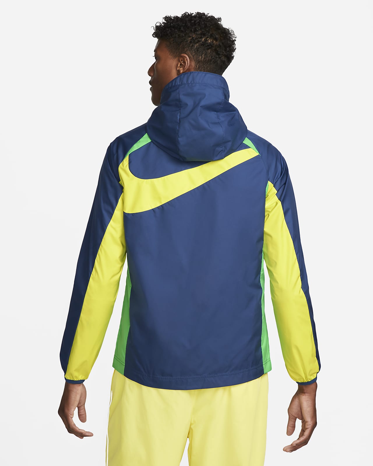 Brazil AWF Men's Full-Zip Football Jacket. Nike MY