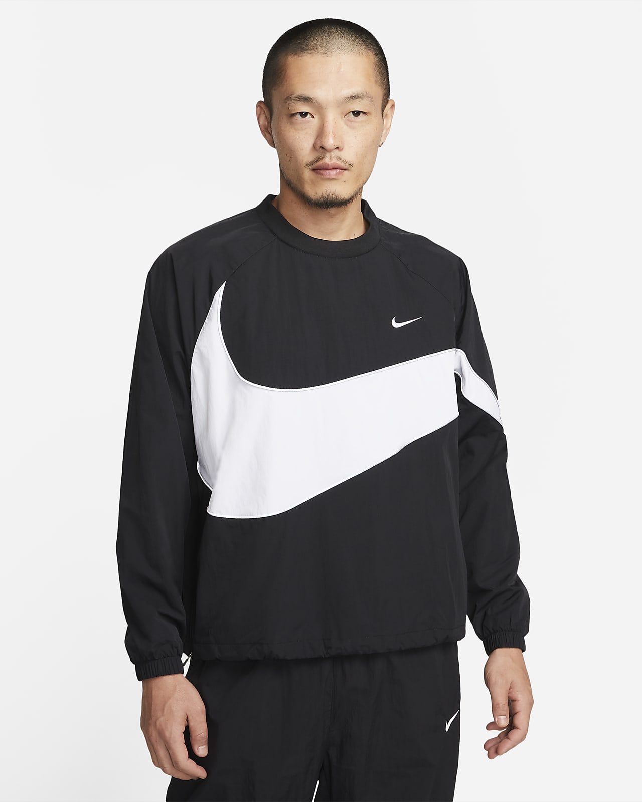 puesta de sol fama Crónico Nike Swoosh Men's Woven Jacket. Nike ID