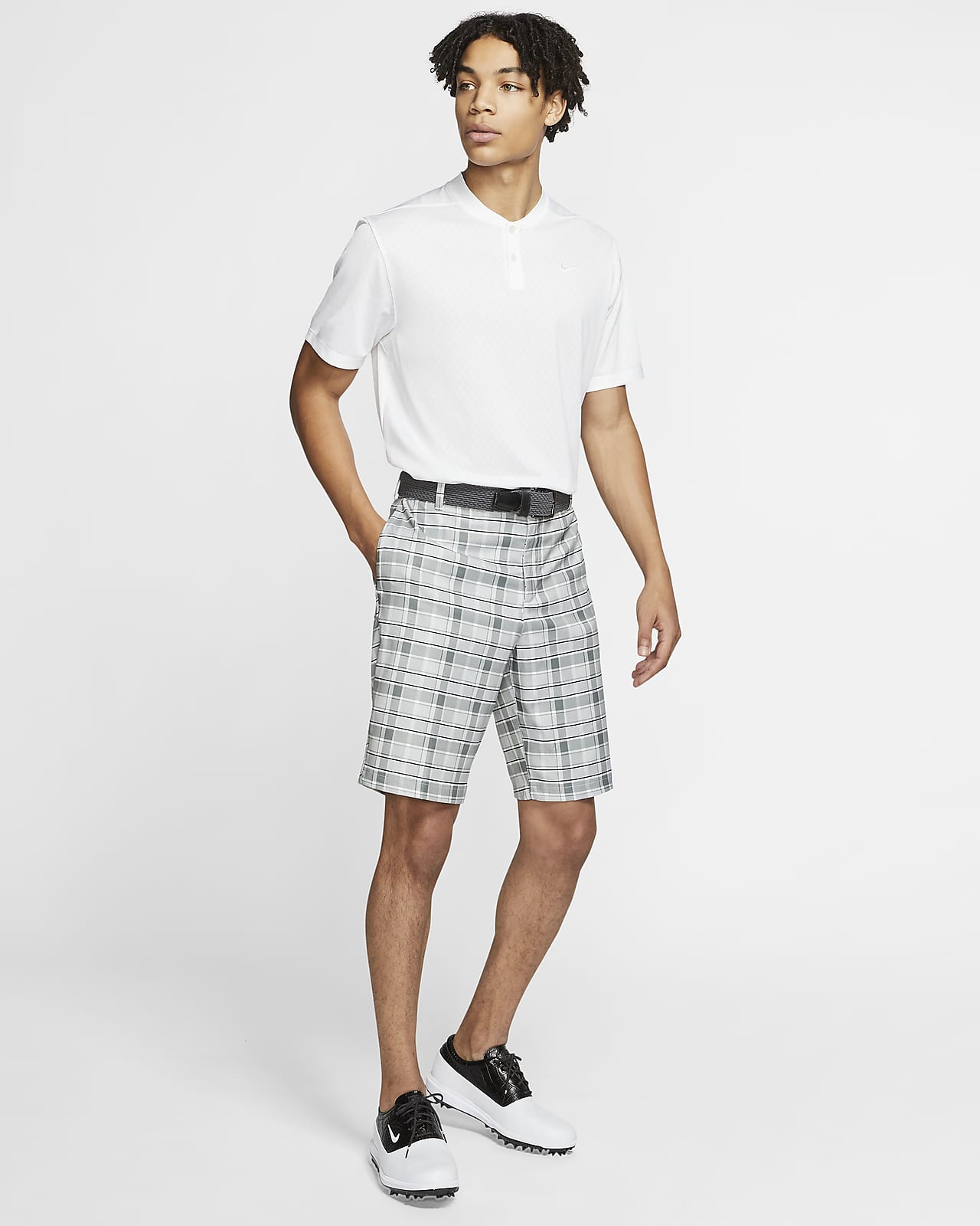 grey nike golf shorts