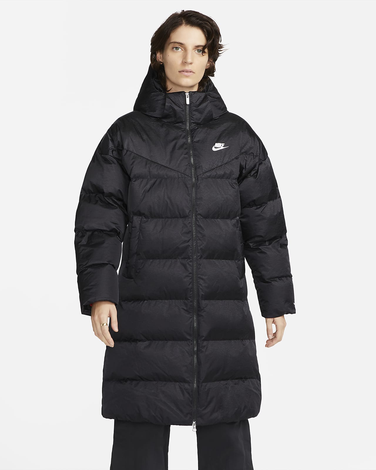 Nike Sportswear Therma-FIT City Series Parka met synthetische vulling en  glans voor dames. Nike NL