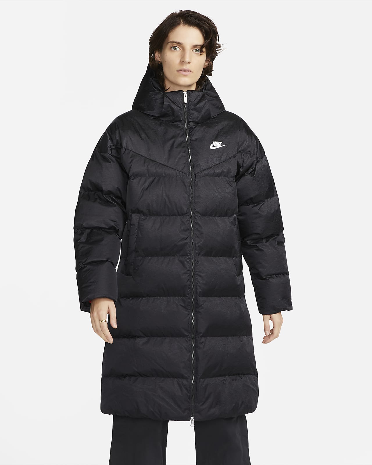 Sportswear Therma-FIT City Series Synthetic Fill Shine Parka. Nike.com