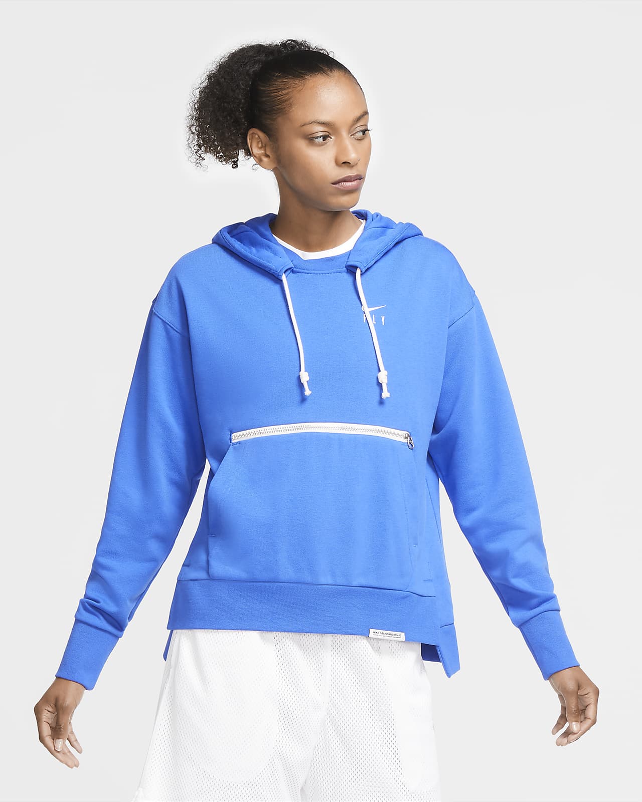 Nike Swoosh Fly Standard Issue Women's Basketball Pullover Hoodie